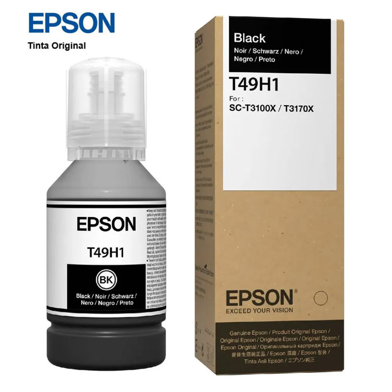 Botella Tinta Epson T49H100 Negro