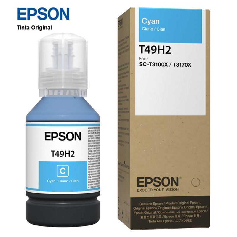 Botella Tinta Epson T49H200 Cyan