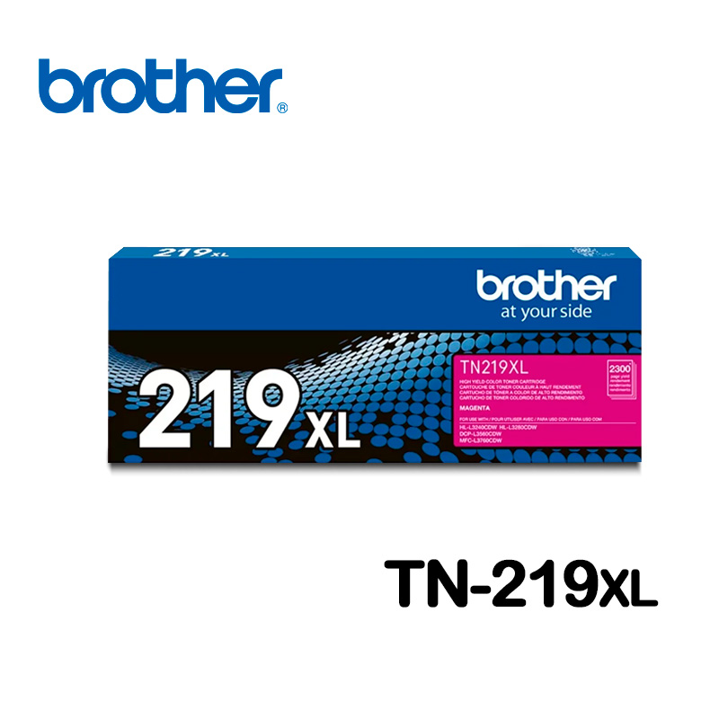 Toner Brother TN-219XL Magenta Original Rendimiento 2300 pag.