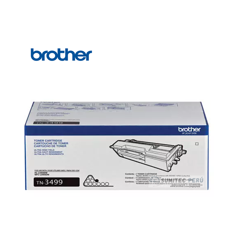 TONER BROTHER TN-3499 NEGRO HL-L6400DW 20.000 PAGINAS
