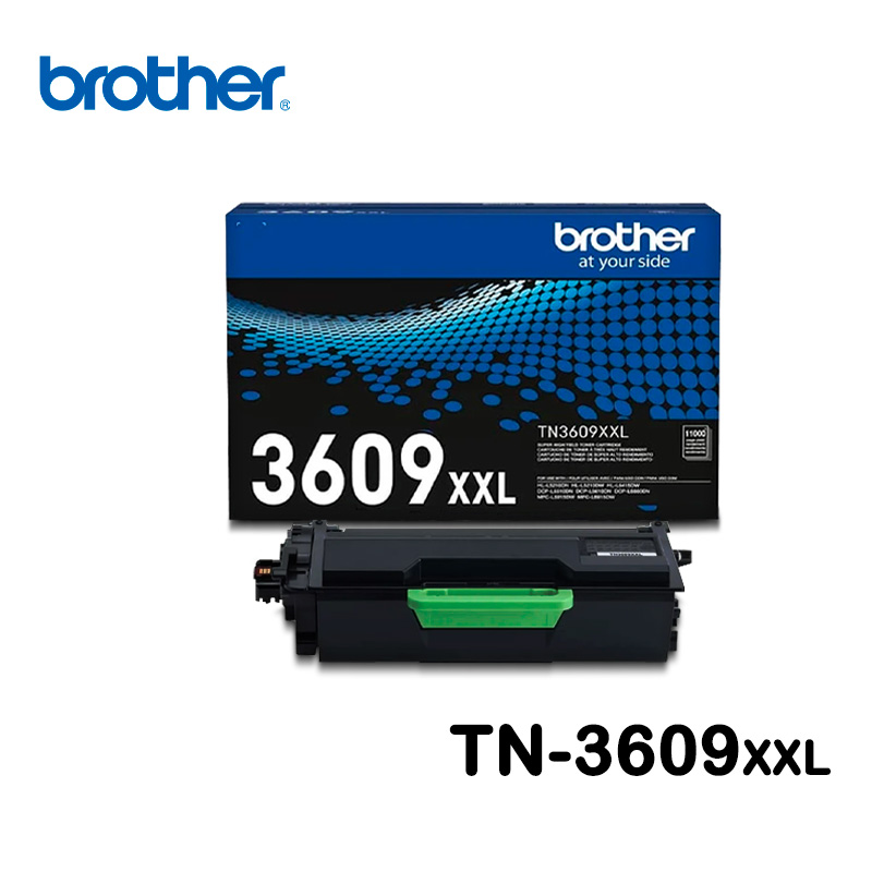 Toner Brother TN-3609XXL Rendimiento 11,000 paginas