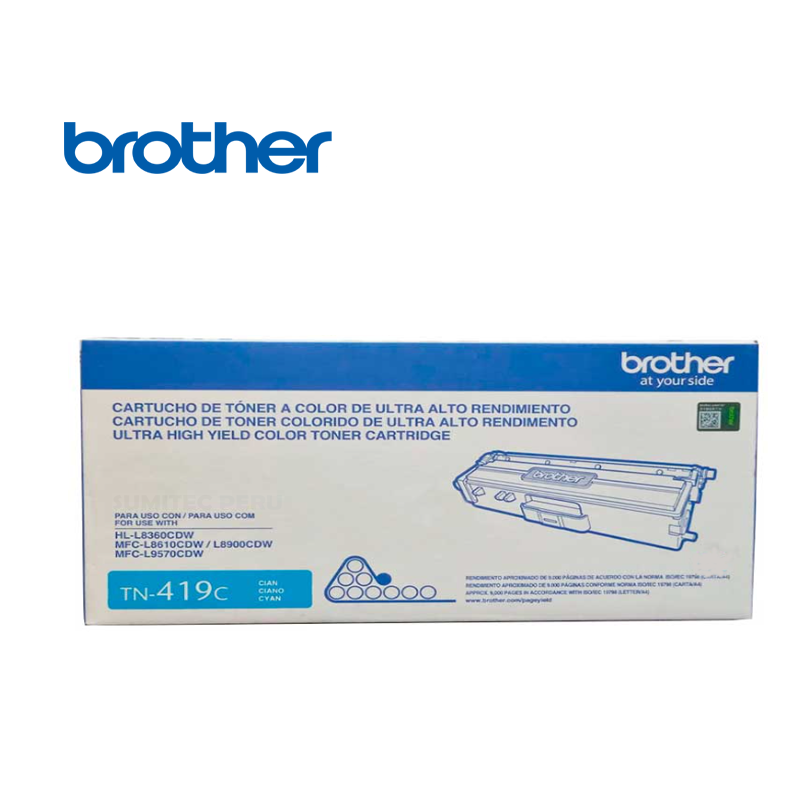 TONER BROTHER TN-419C LC-8900CDW (9000 PAGS)