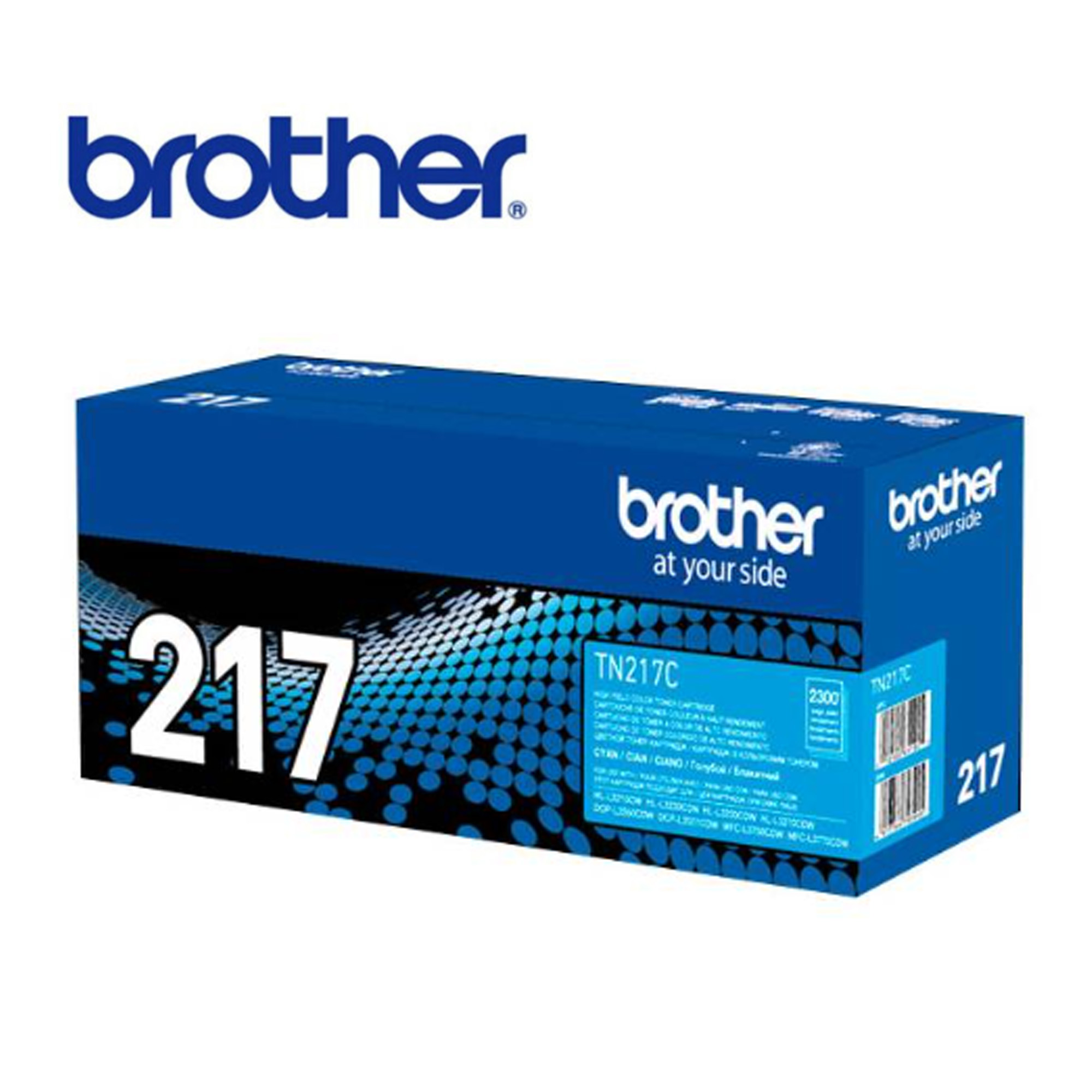 TONER BROTHER TN217C CIAN(L3270/L3551/L3750)2300 PAG.