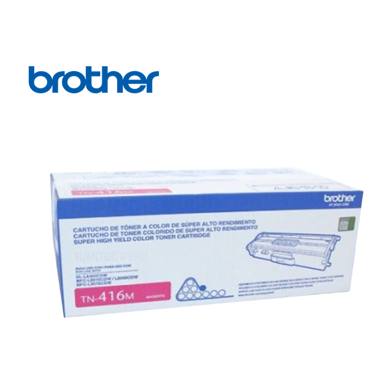 TONER BROTHER TN416M MAGENTA (MFCL8900CDW) 6,500 PAG.