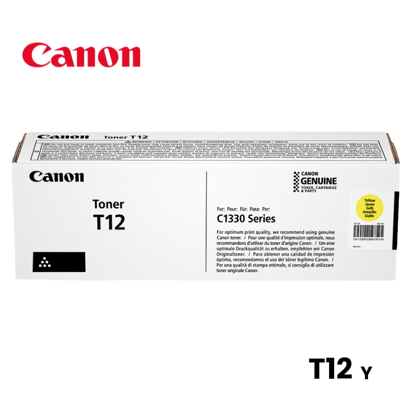 Toner Canon T12 y. Yellow Series C1330 (5095C006)
