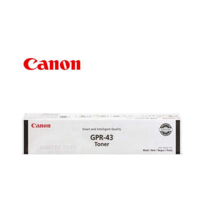 Tóner Canon GPR-43 Negro IR Advance 4025 30.200 páginas