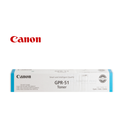 Tóner Canon GPR-51 Cyan IR Advance C250IF 23.000 páginas