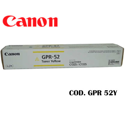 Tóner Canon GPR-52 Amarillo IRC1335-1325