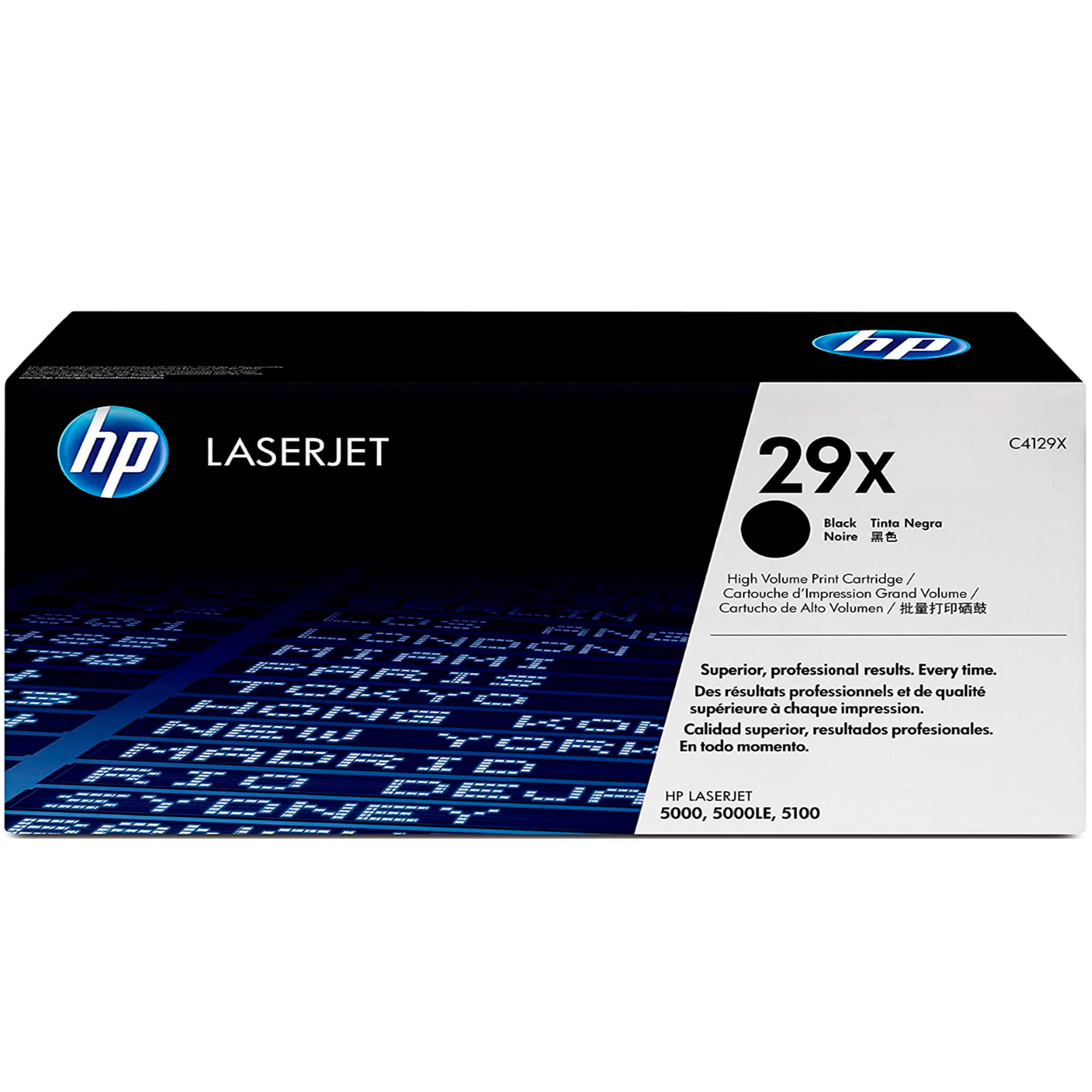 Toner HP C4129X 29X LaserJet 5000 Negro 10.000 Paginas.