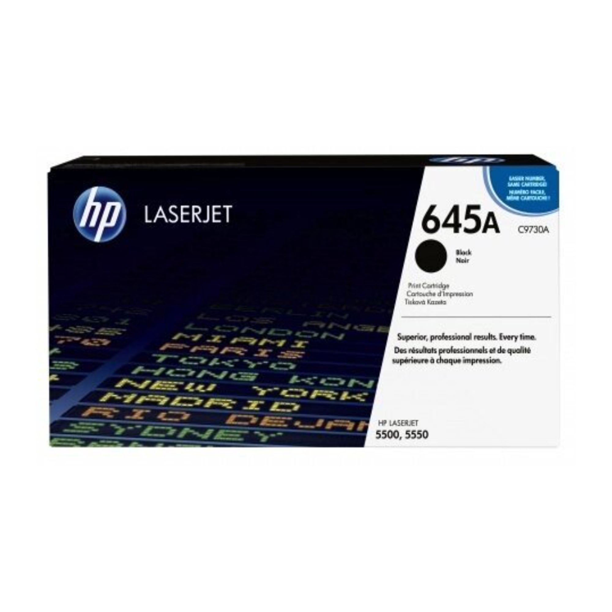 Toner HP C9730A 645A LaserJet 5500 Negro 13.000 Paginas.