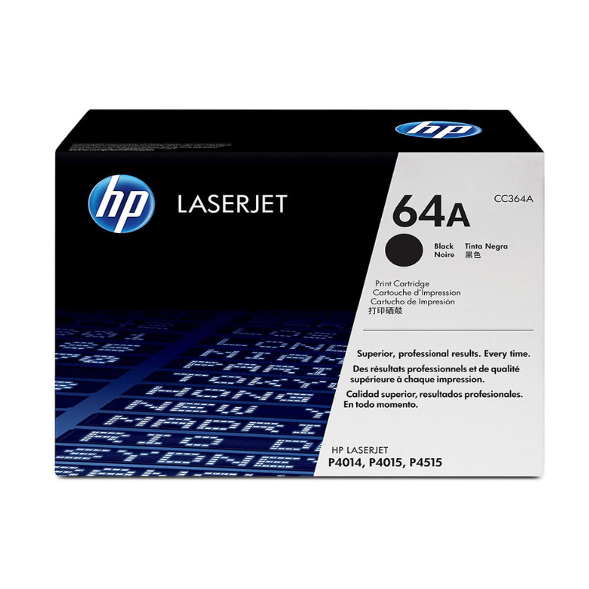 Toner HP CC364A 64A LaserJet P4014 Negro 10.000 Paginas.