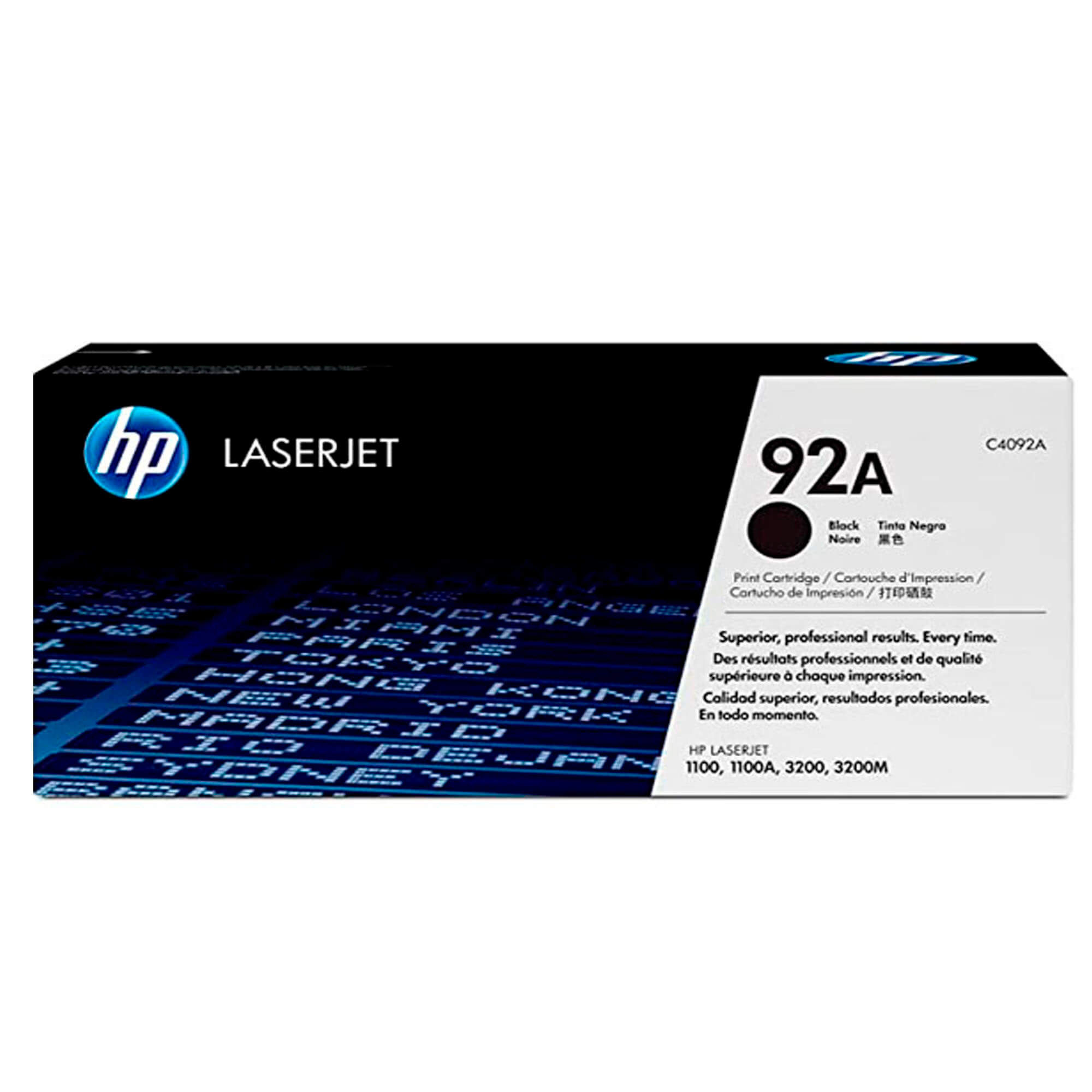 Toner HP C4092A 92A LaserJet 1100 Negro 2.500 Paginas.