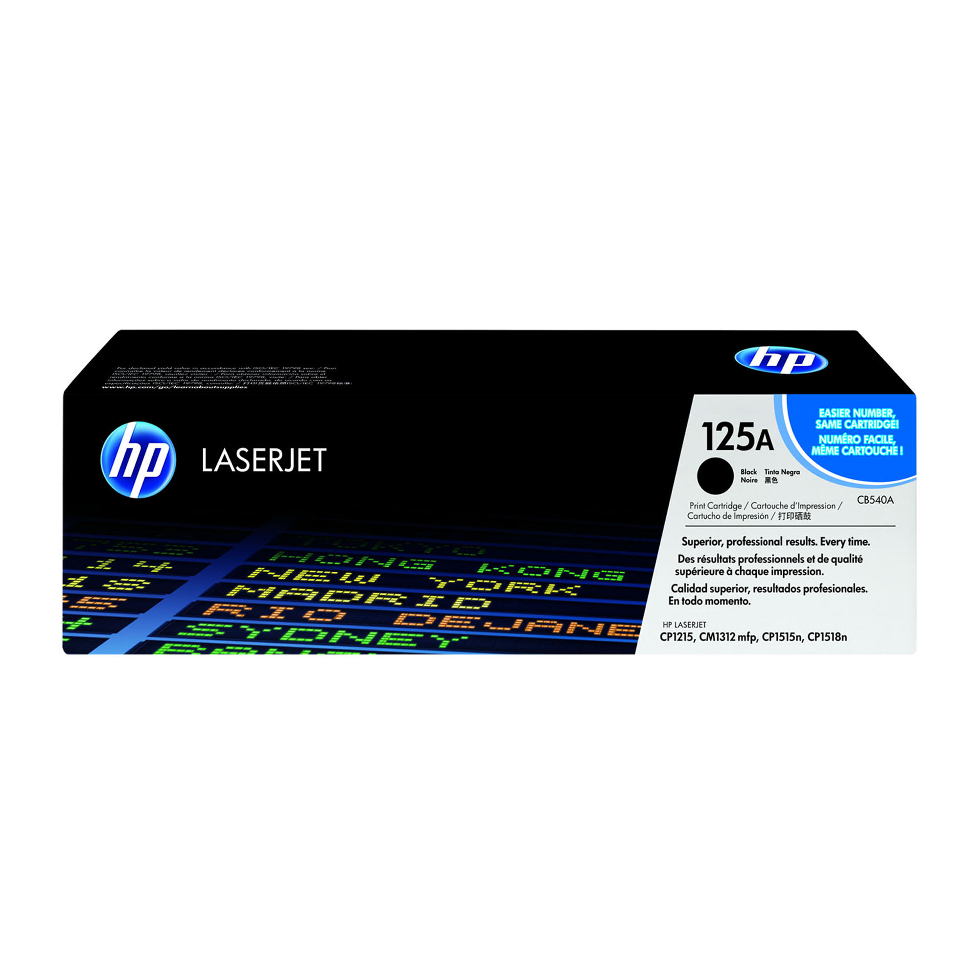 Toner HP CB540A 125A LaserJet 1514N Negro 2.200 Paginas.