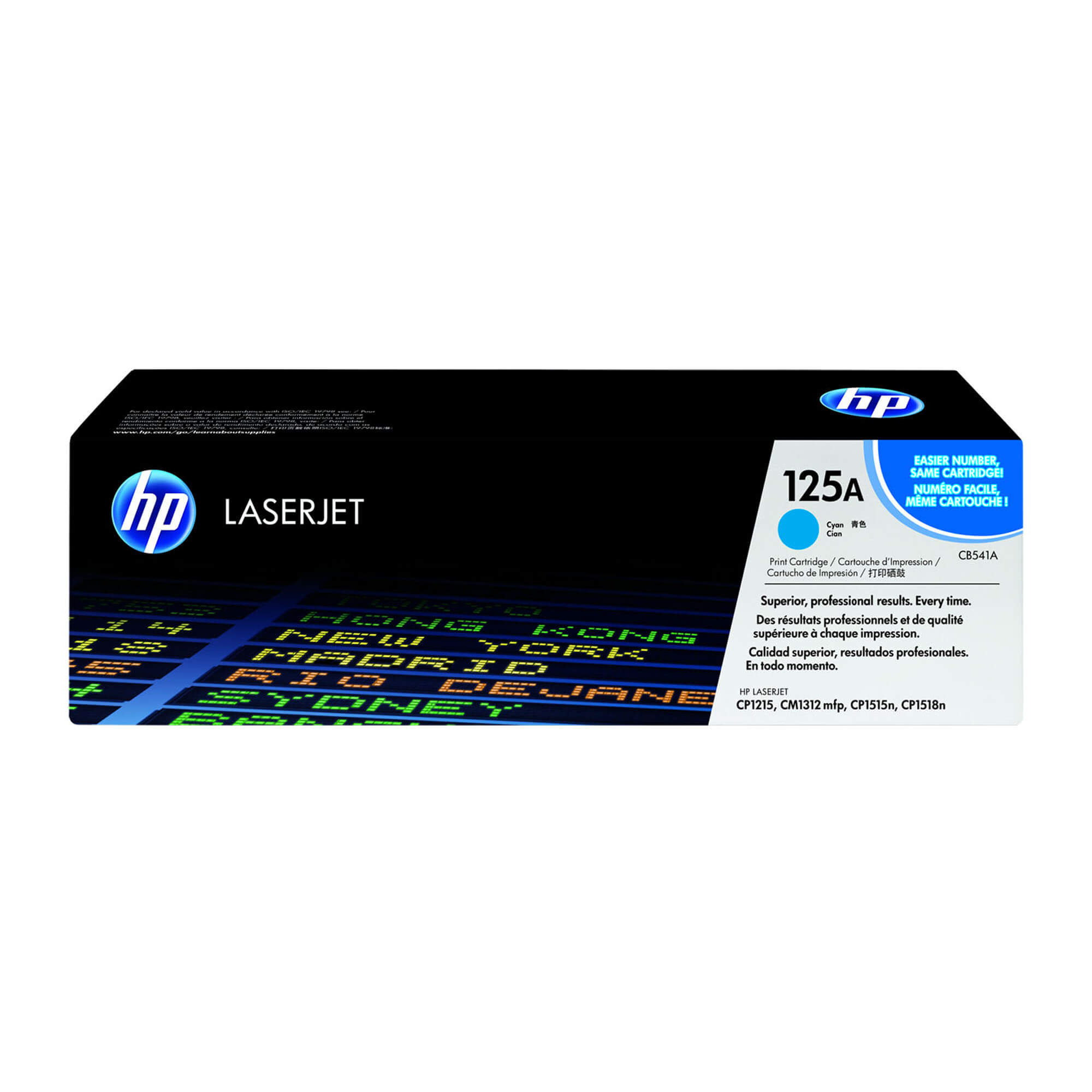 Toner HP CB541A 125A LaserJet 1214N Cyan  1.400 Paginas.