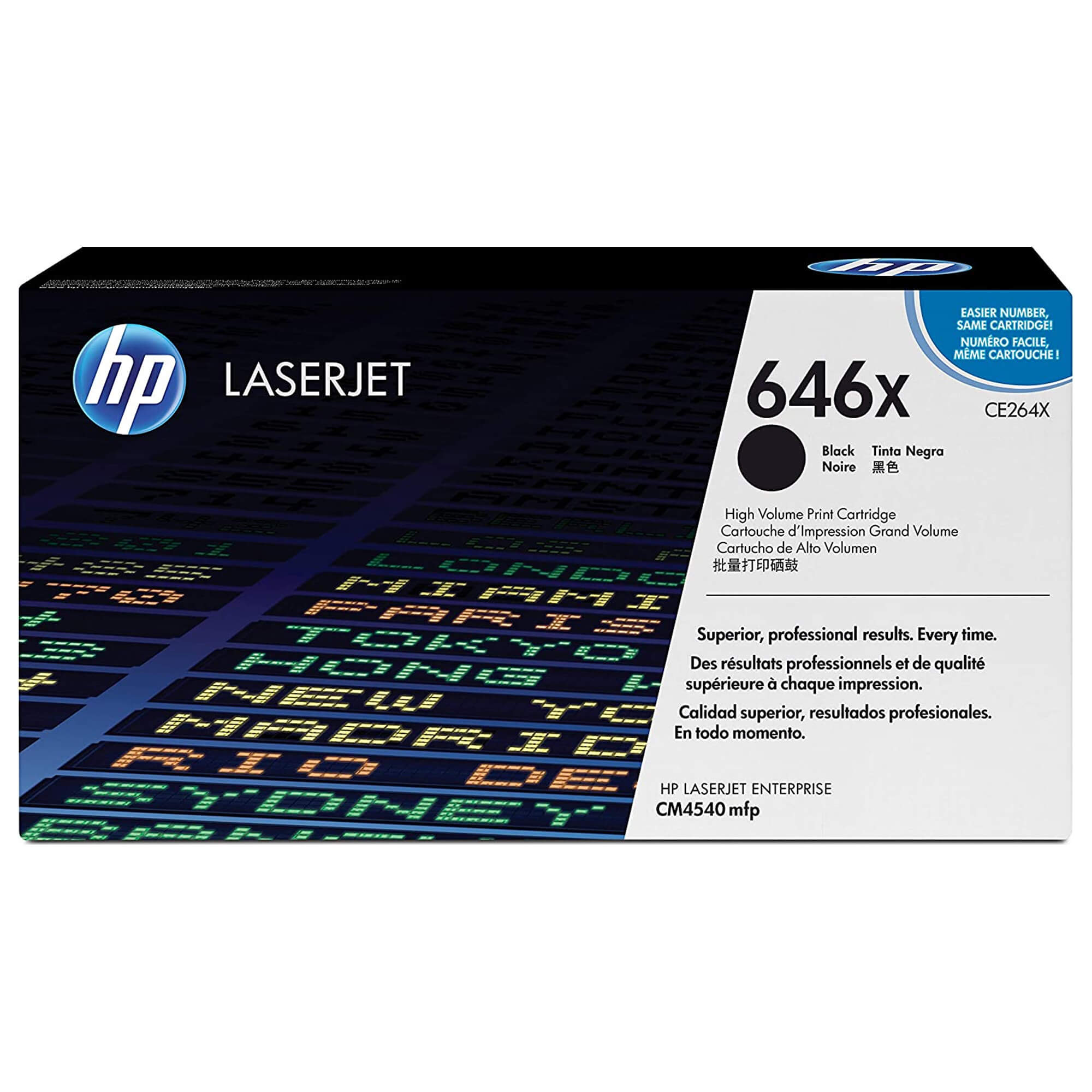 Toner HP CE246X 646X LaserJet CM4540 Negro 17.000 Paginas.