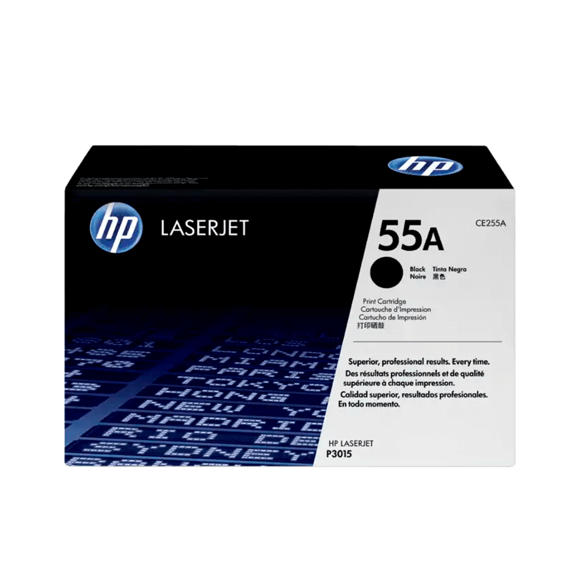 Toner HP CE255A 55A LaserJet CP3015 Negro 6.000 Paginas.