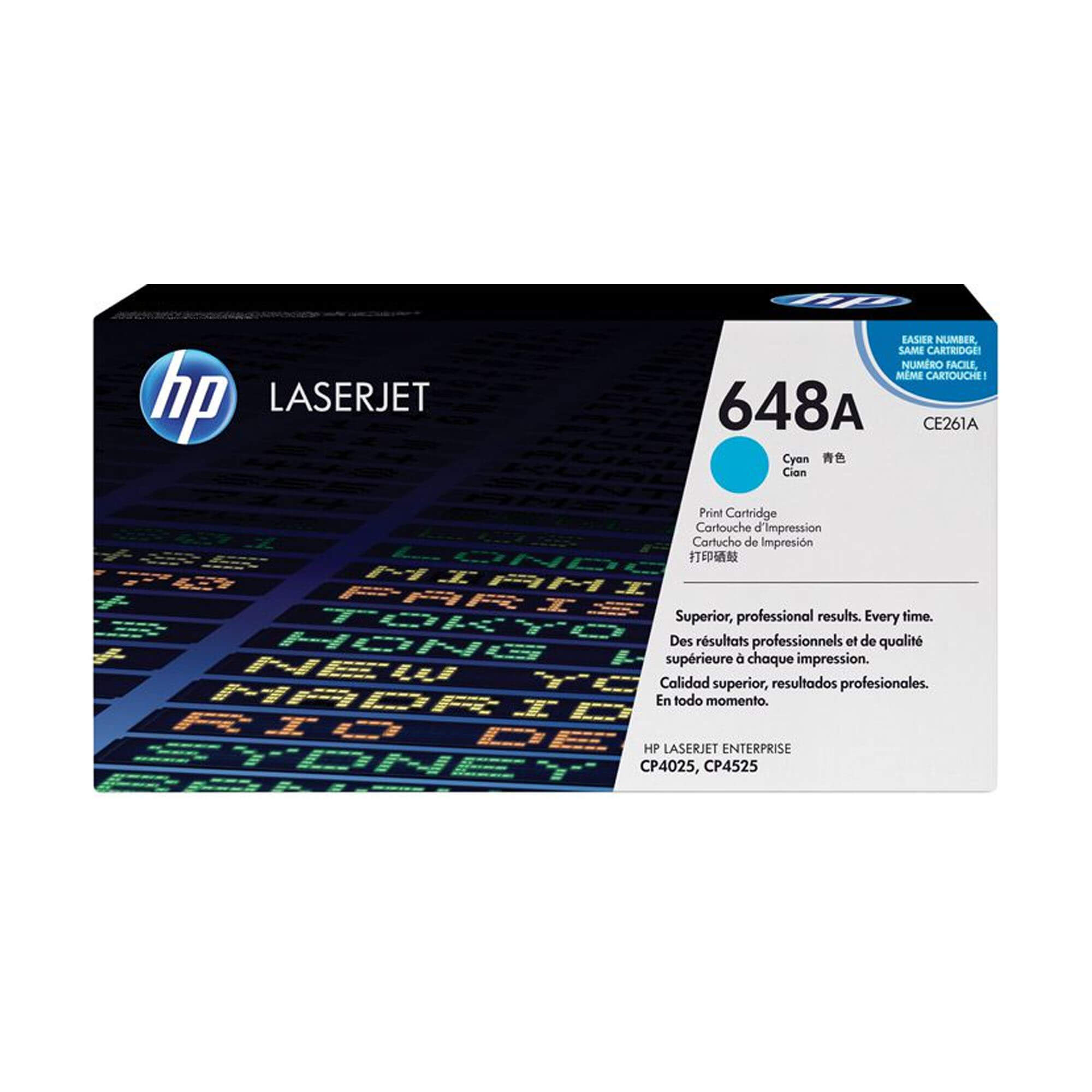 Toner HP CE261A 648A LaserJet CP4525 Cyan 11.000 Paginas.