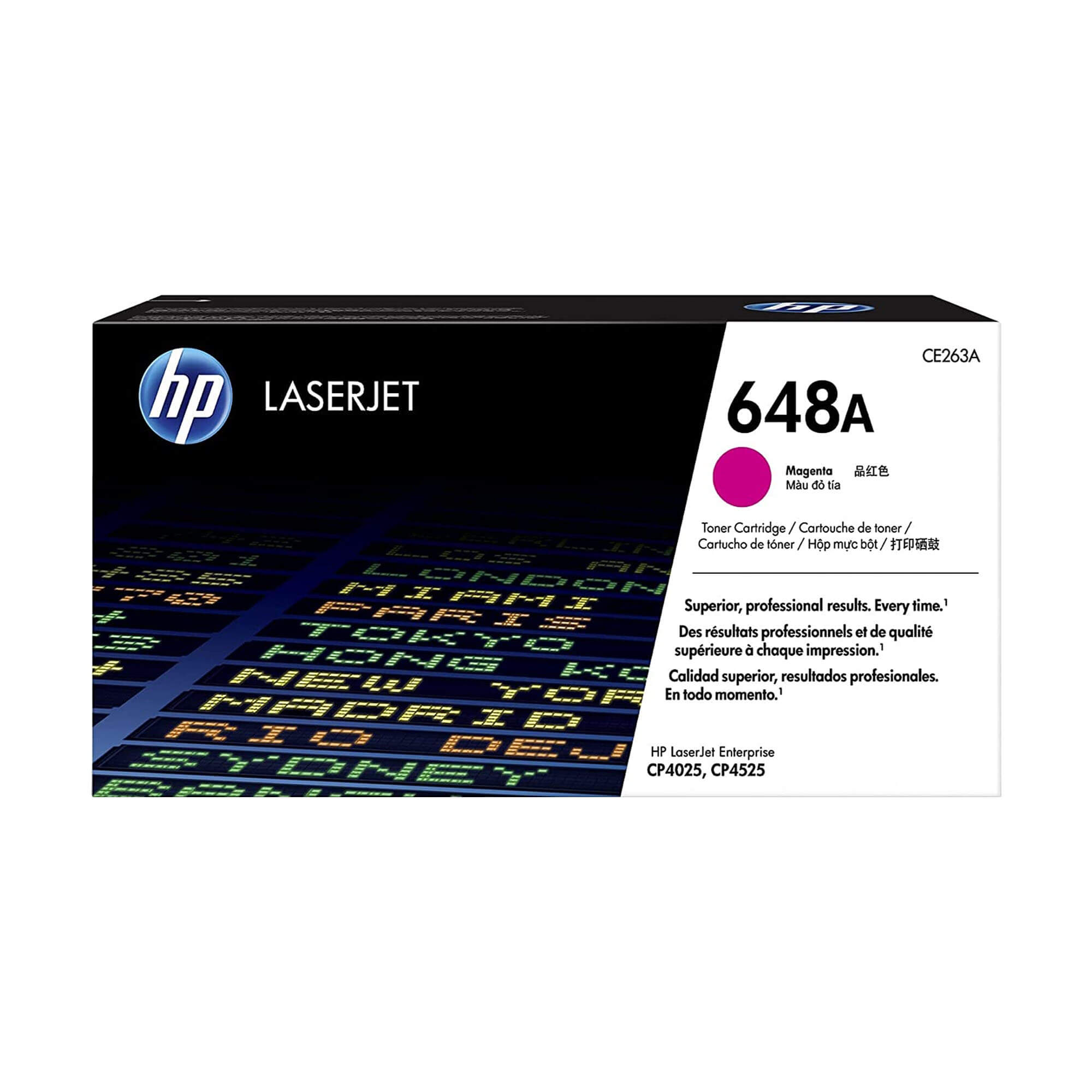 Toner HP CE263A 648A LaserJet CP4525 Magenta 11.000 Paginas.