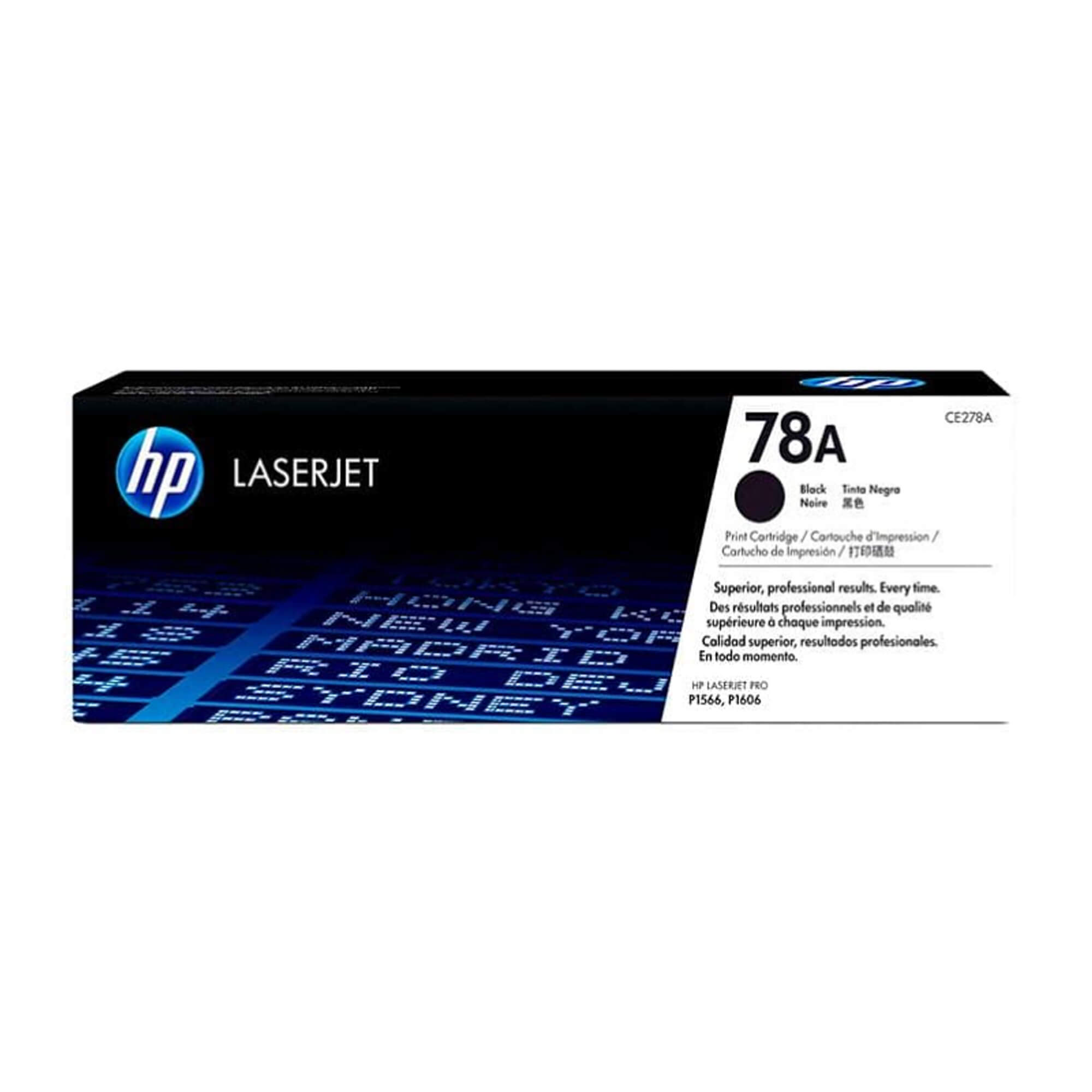 Toner HP CE278A 78A LaserJet P1606 Negro 2.100 Paginas.