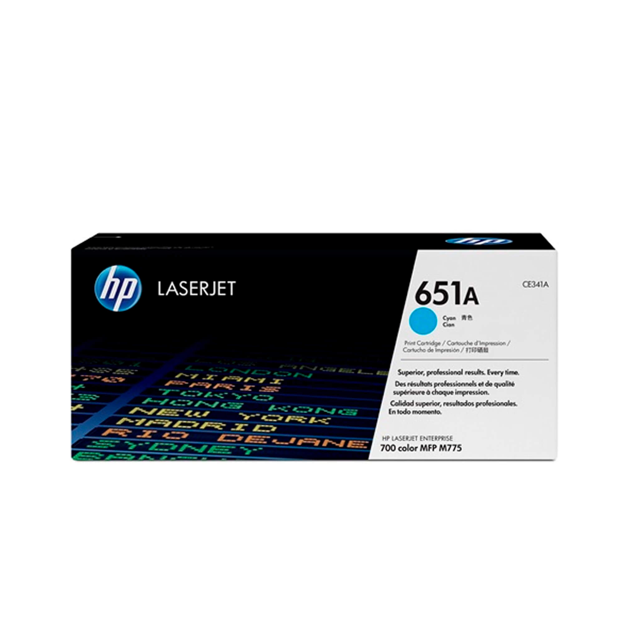 Toner HP CE341A 651A LaserJet M775 Cyan 16.000 Paginas.