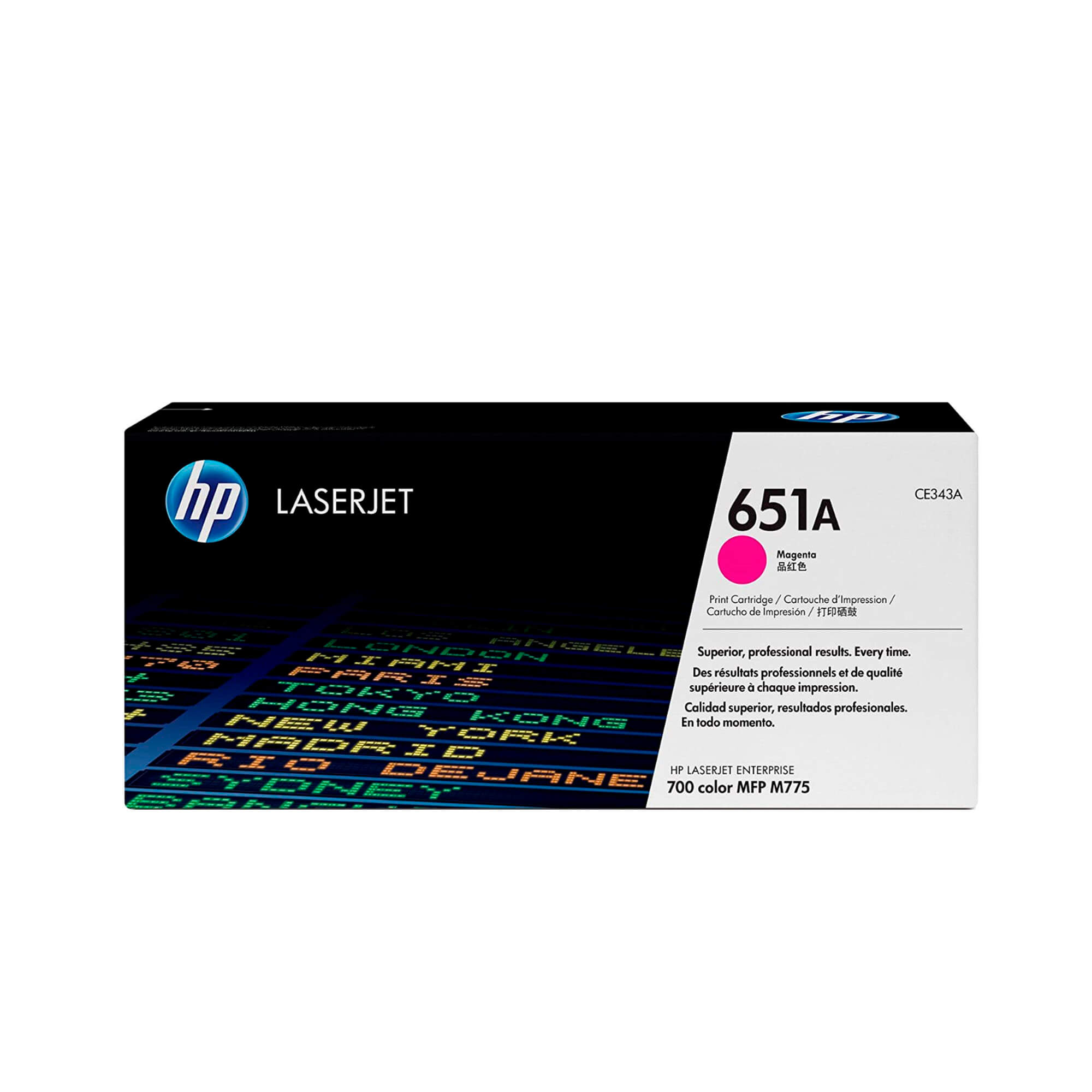 Toner HP CE343A 651A LaserJet M775 Magenta 16.000 Paginas.