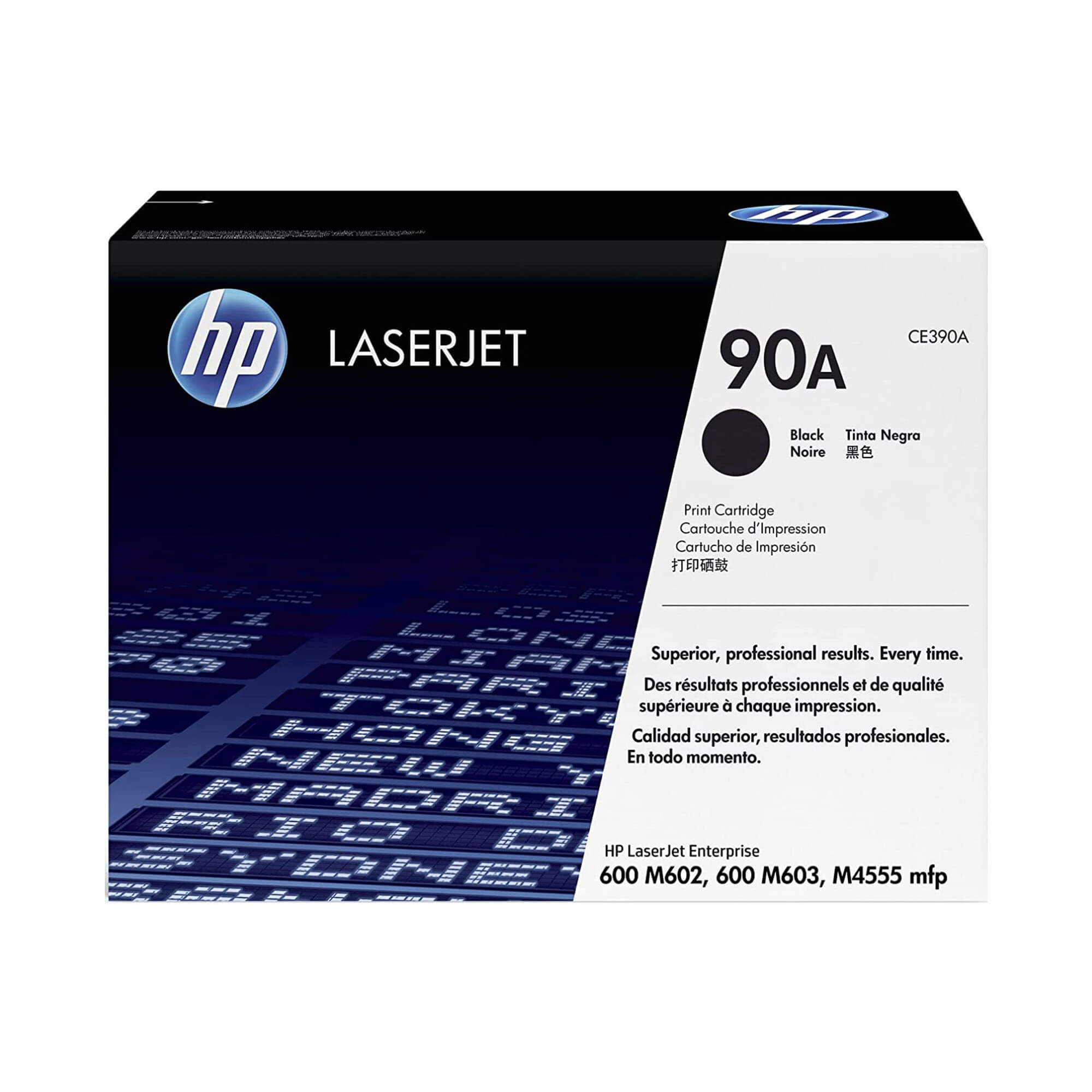 Toner HP CE390A 90A LaserJet M601 Negro 10.000 Paginas.