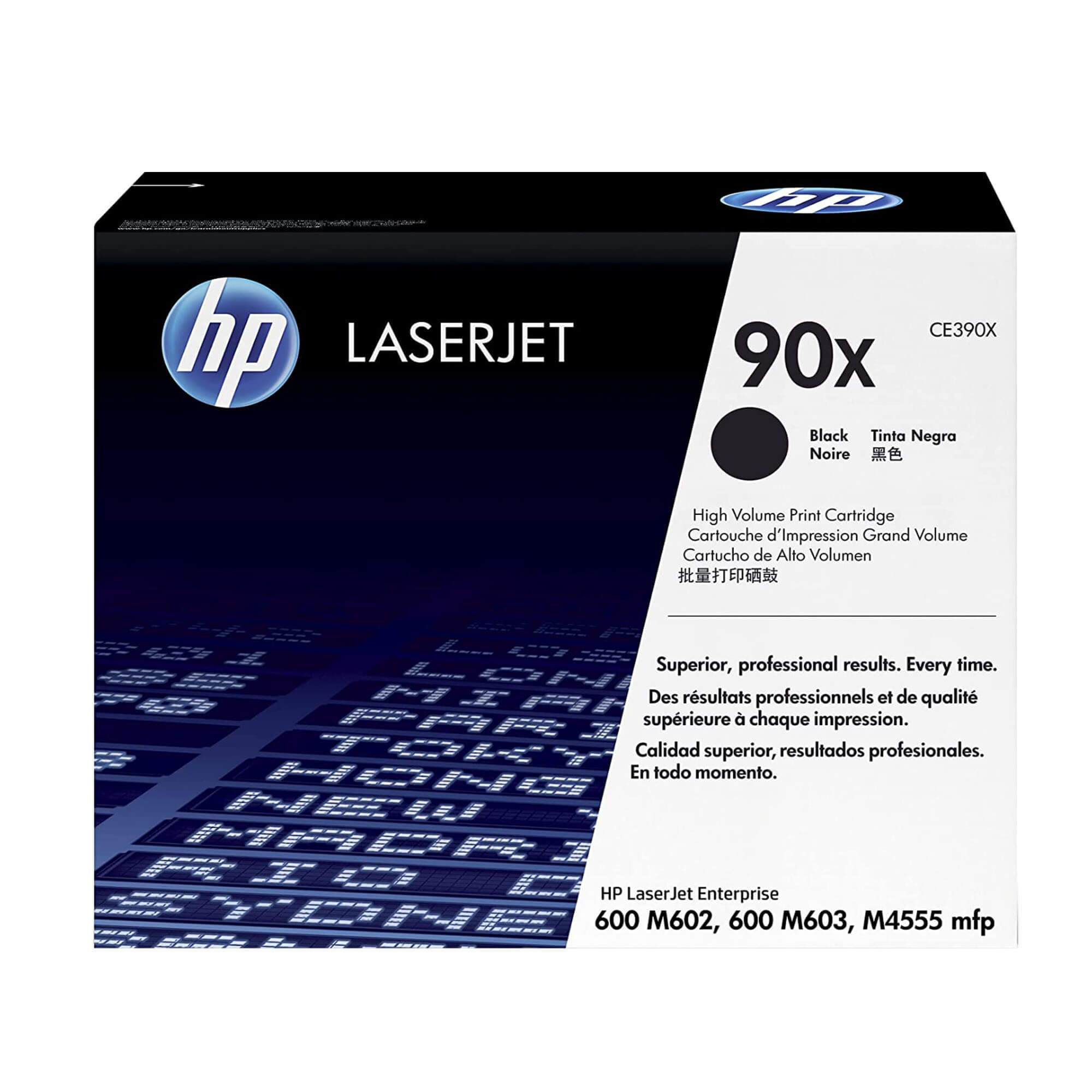 Toner HP CE390X 90X LaserJet M601 Negro 24.000 Paginas.