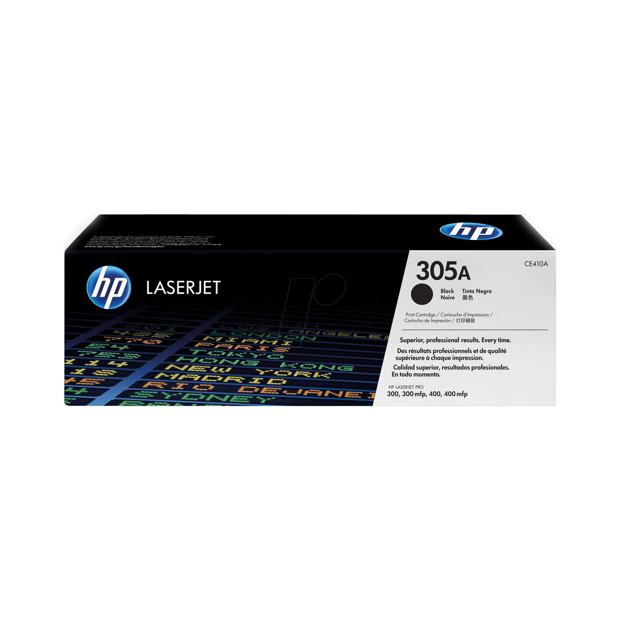 Toner HP CE410A 305A LaserJet Pro 400 Negro 2.200 Paginas.