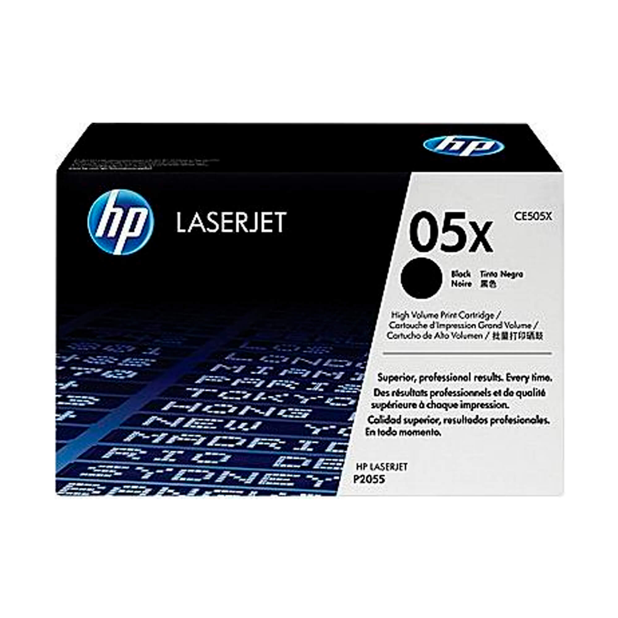 Toner HP CE505X 05X LaserJet P2035 Negro 6.500 Paginas