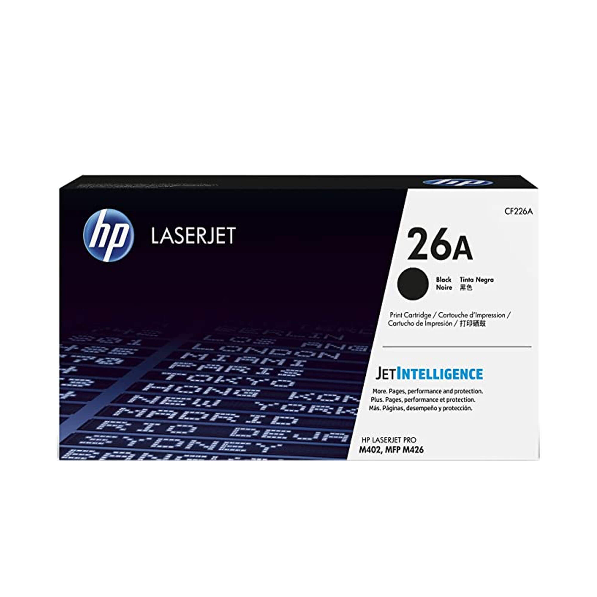 Toner HP CF226A 26A LaserJet P M402 Negro 3.100 Paginas.
