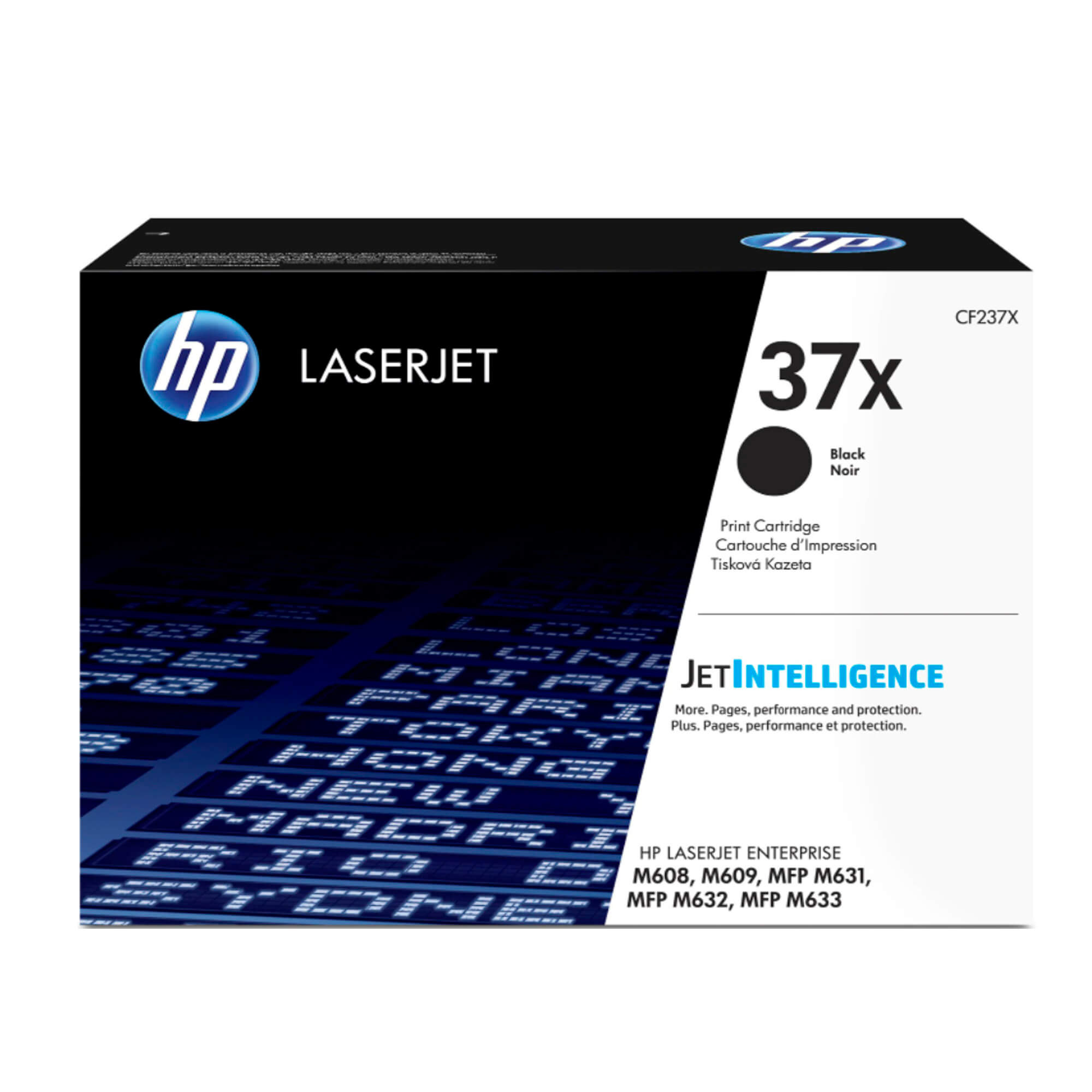 Toner HP CF237X 37X  LaserJet E. M632 Negro 25.000 Paginas.