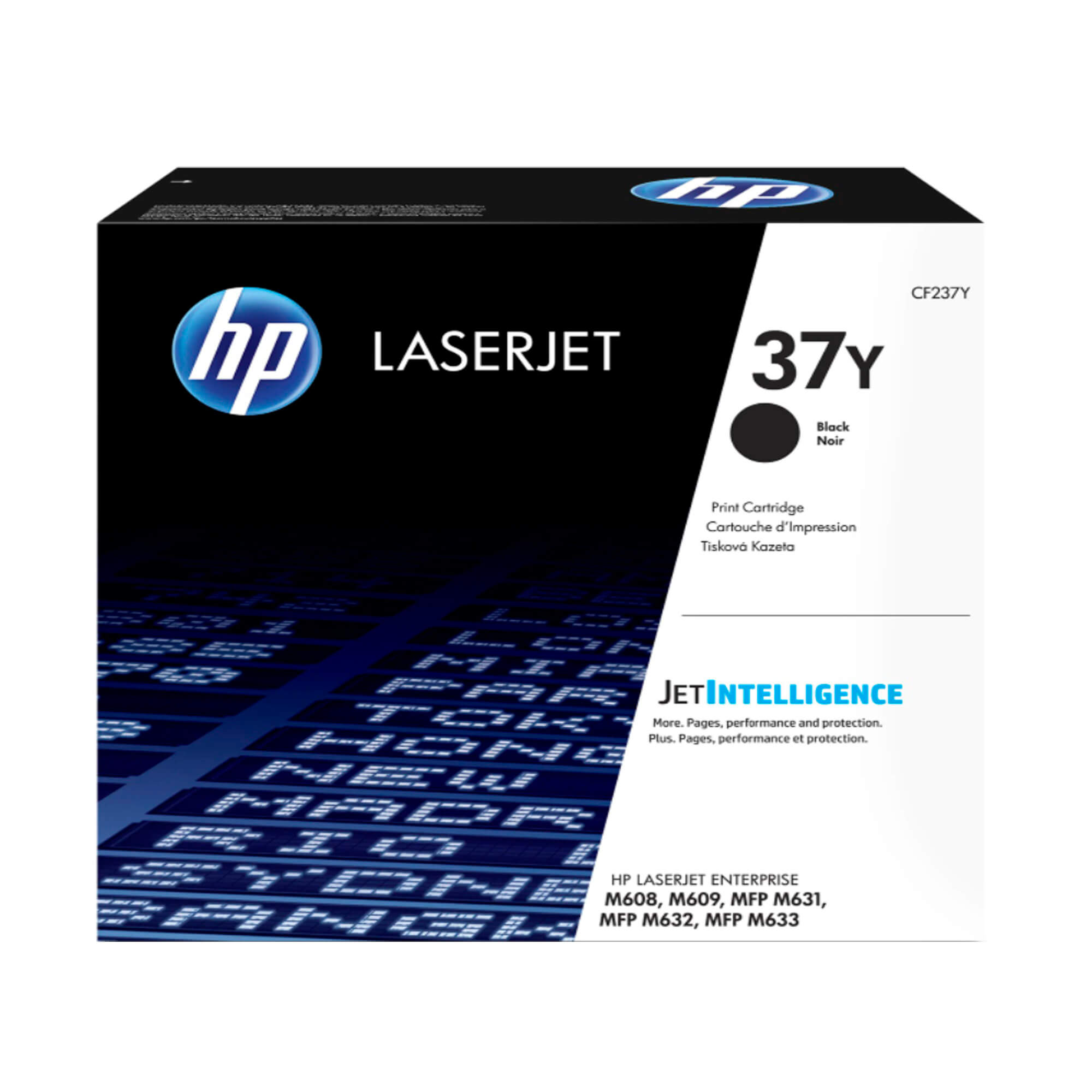 Toner HP CF237Y 37Y LaserJet E. M632 Negro 41.000 Paginas.