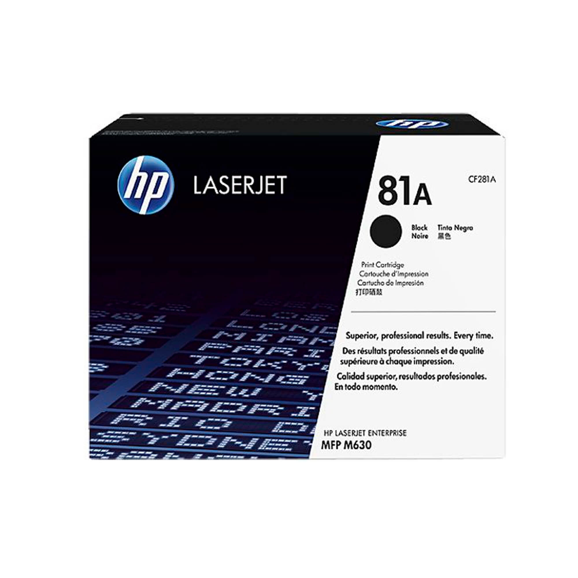 Toner HP CF281A 81A LaserJet M630 Negro 10.500 Paginas.