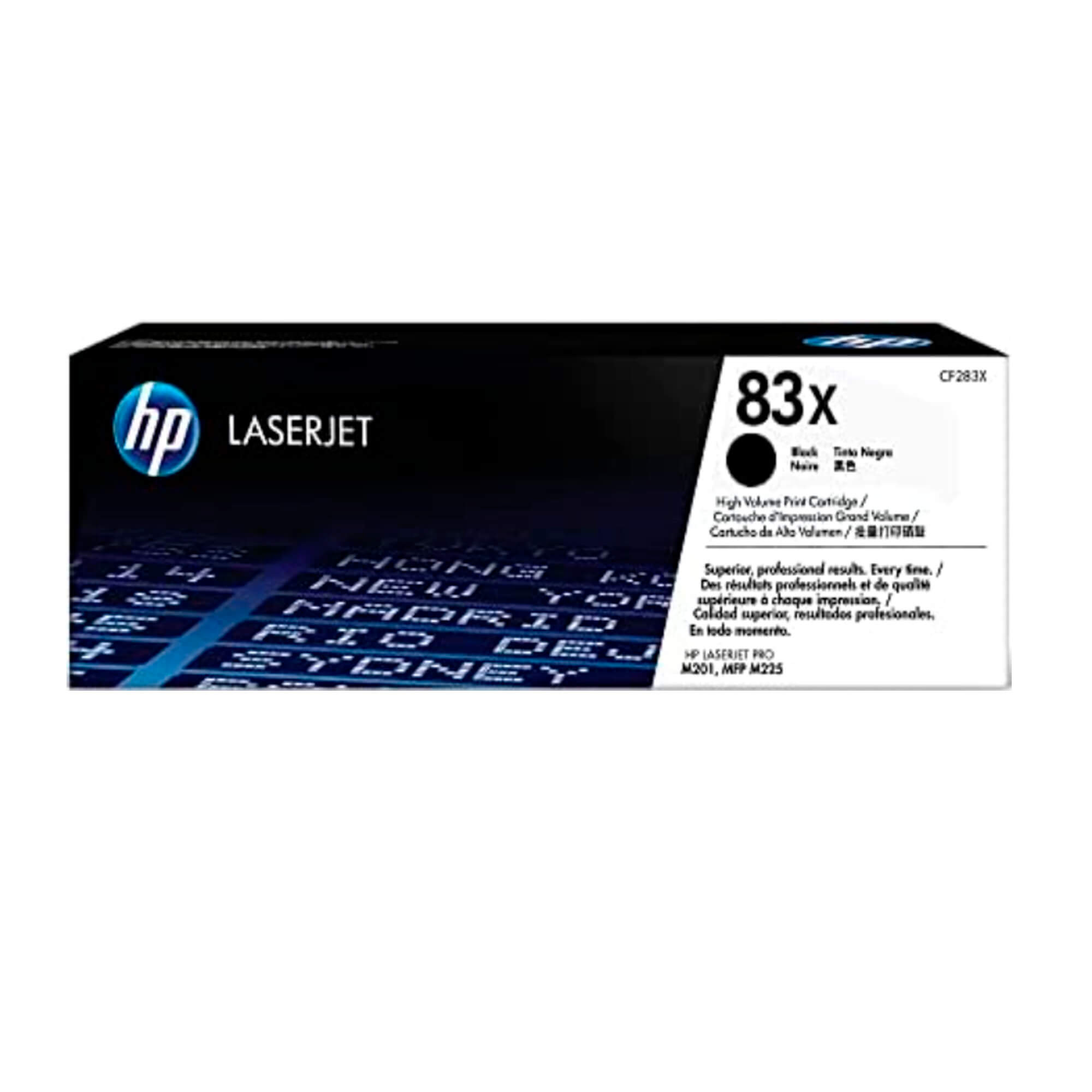 Toner HP CF283X 83X LaserJet M125 Negro 2.200 Paginas.