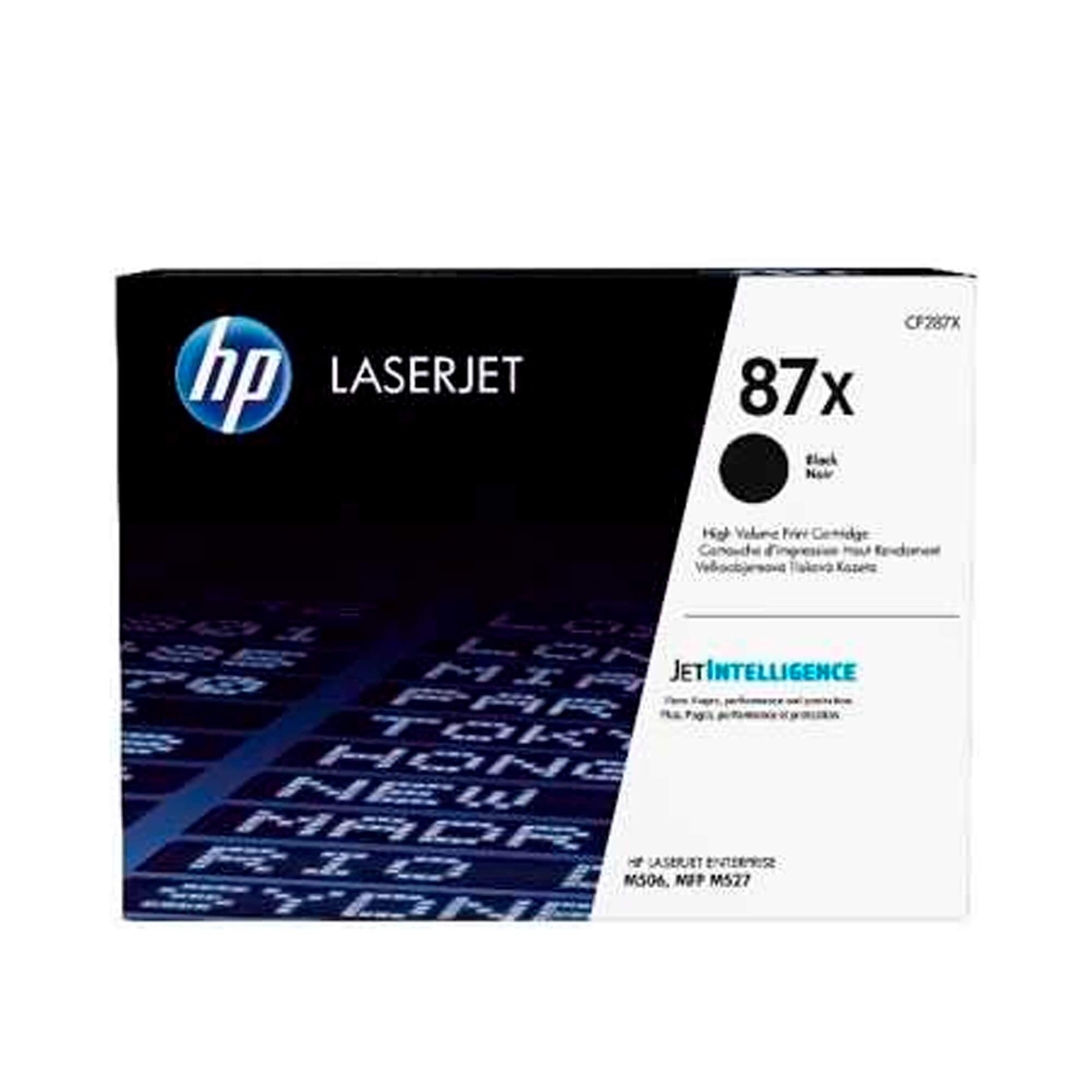 Toner HP CF287X 87X LaserJet E. M506 Negro 18.000 Paginas.