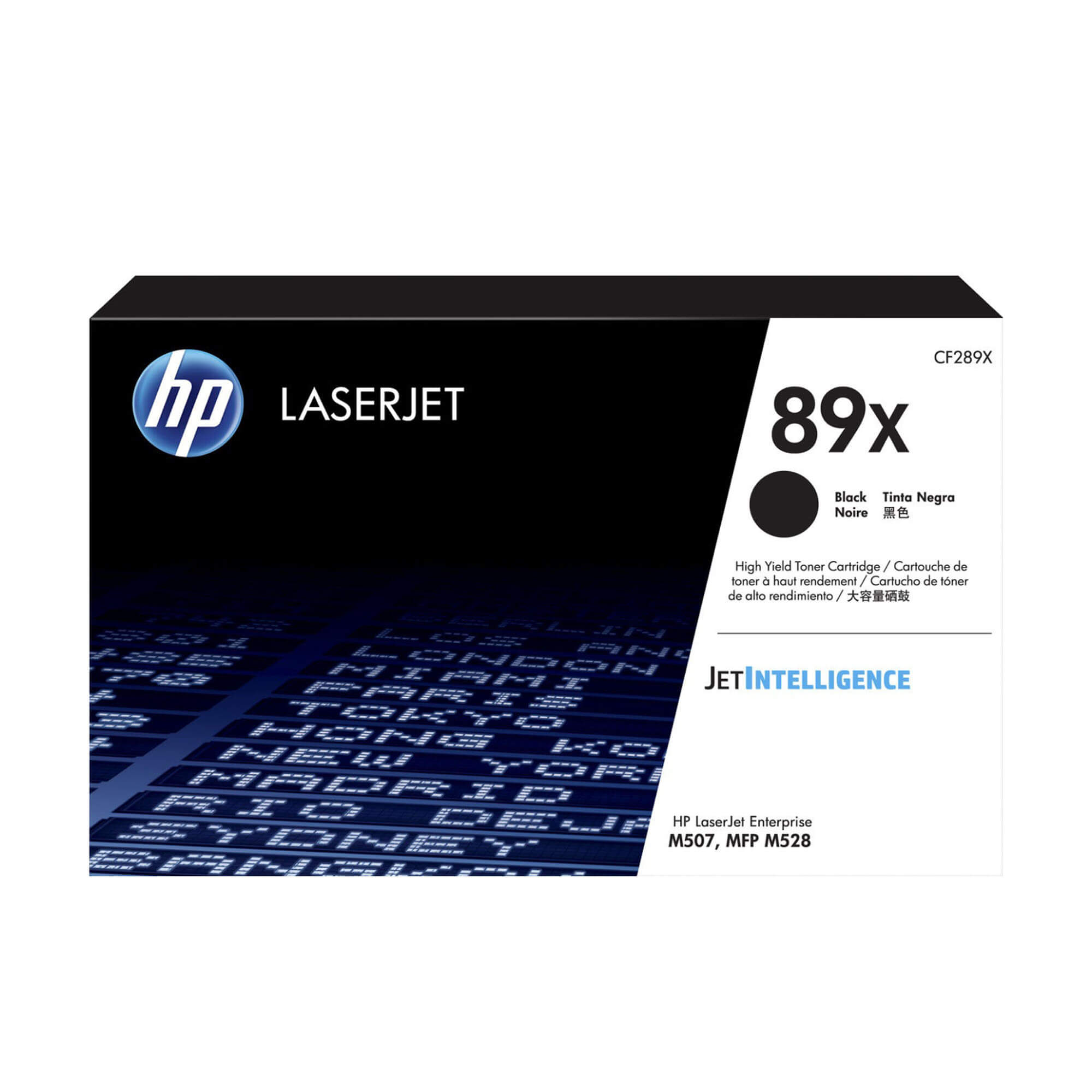 Toner HP CF289X 89X M507 Negro 10.000 Paginas.