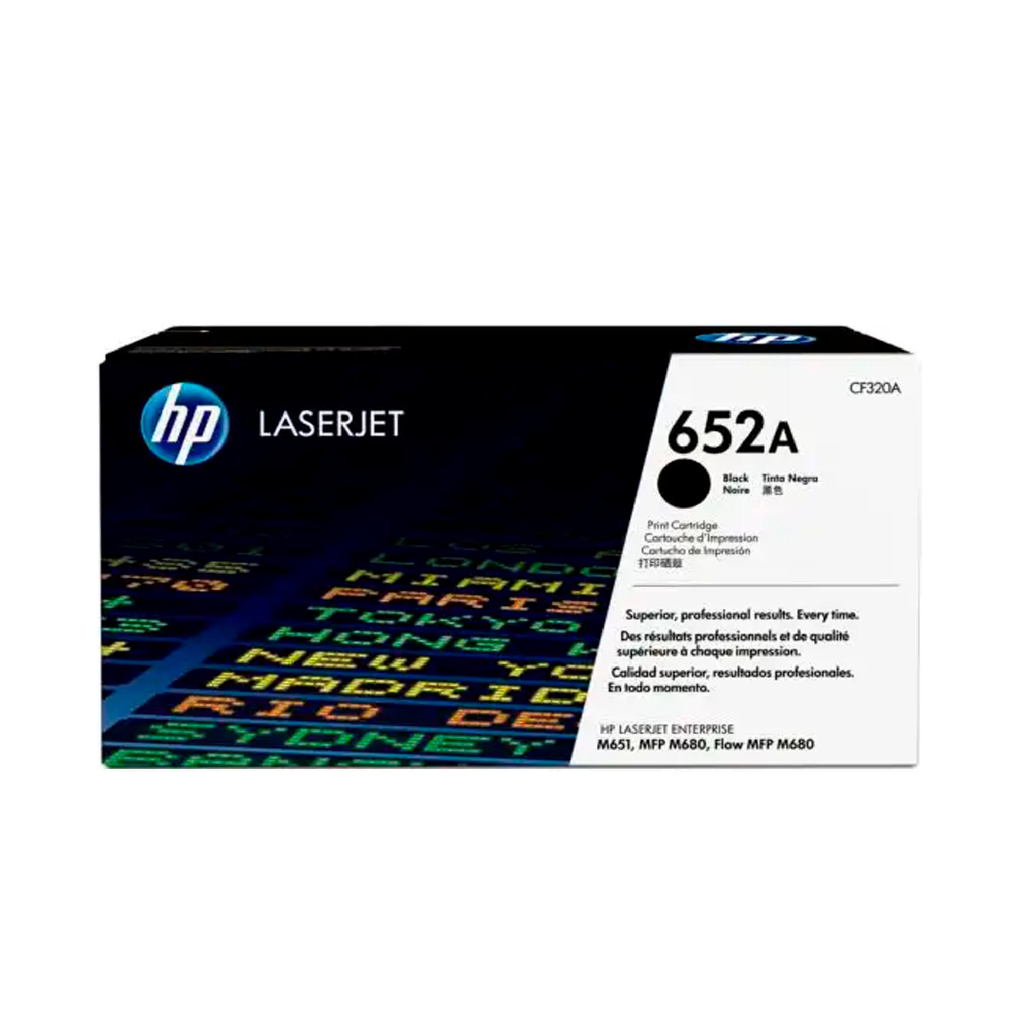Toner HP CF320A 652A LaserJet M651DN Negro 11.500 Paginas.