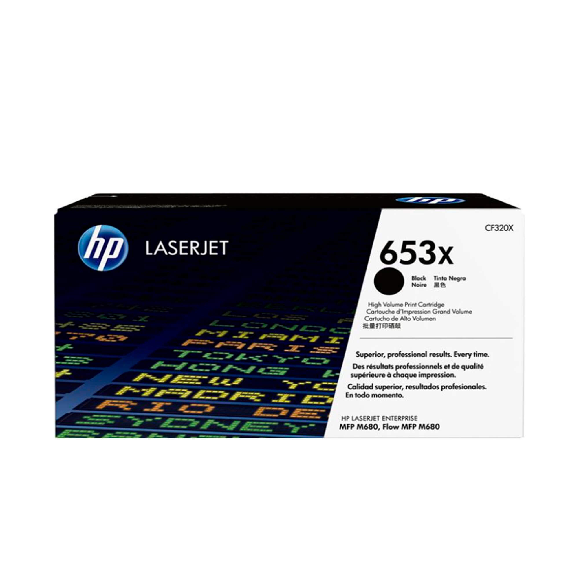 Toner HP CF320X 653X LaserJet M651DN Negro 21.000 Paginas.