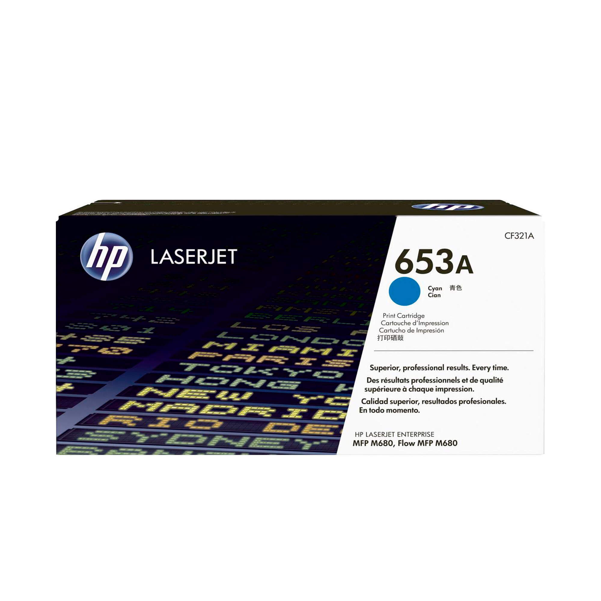 Toner HP CF321A 653A LaserJet M651DN Cyan 16.500 Paginas.