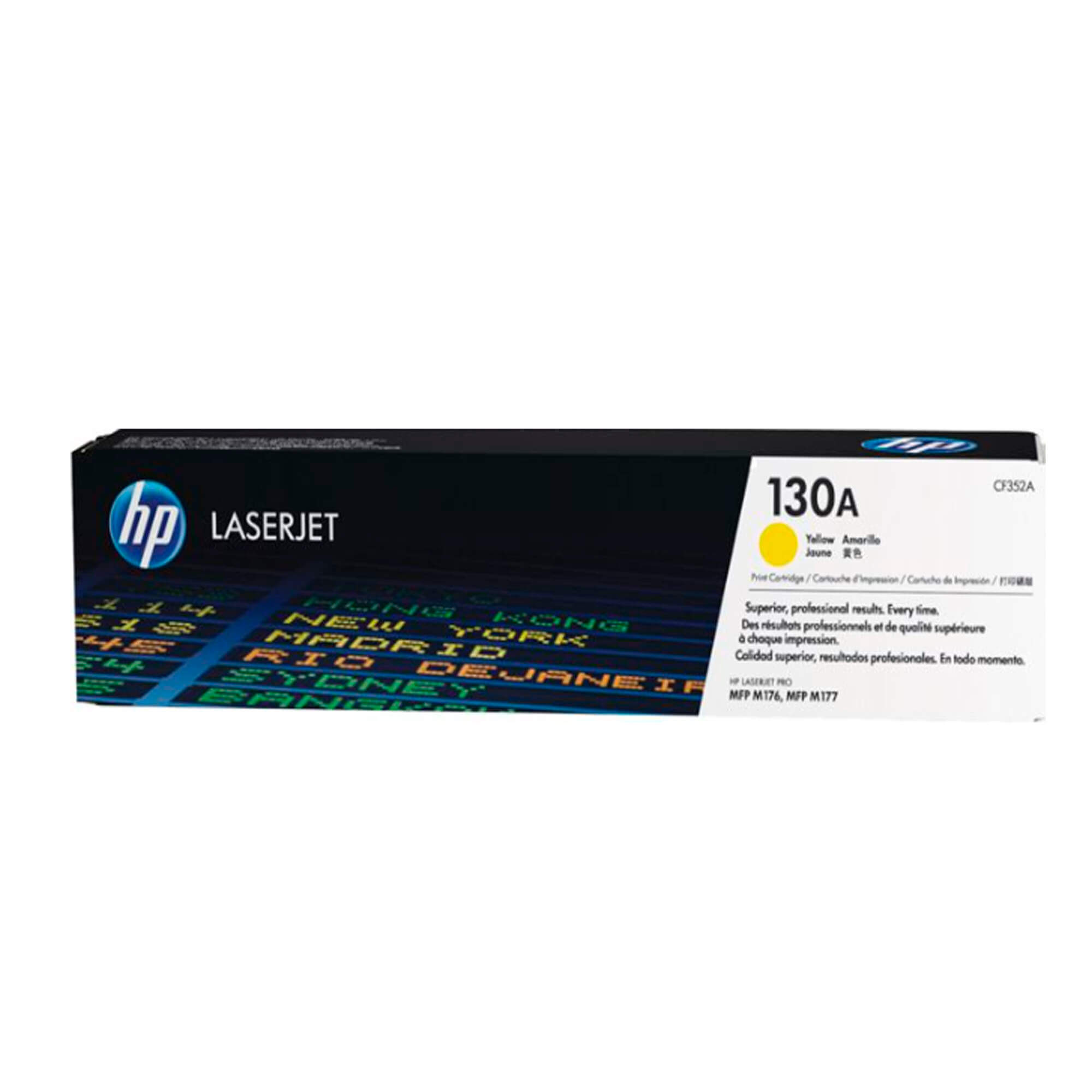 Toner HP CF352A 130A LaserJet M177W Yellow 1.000 Paginas.