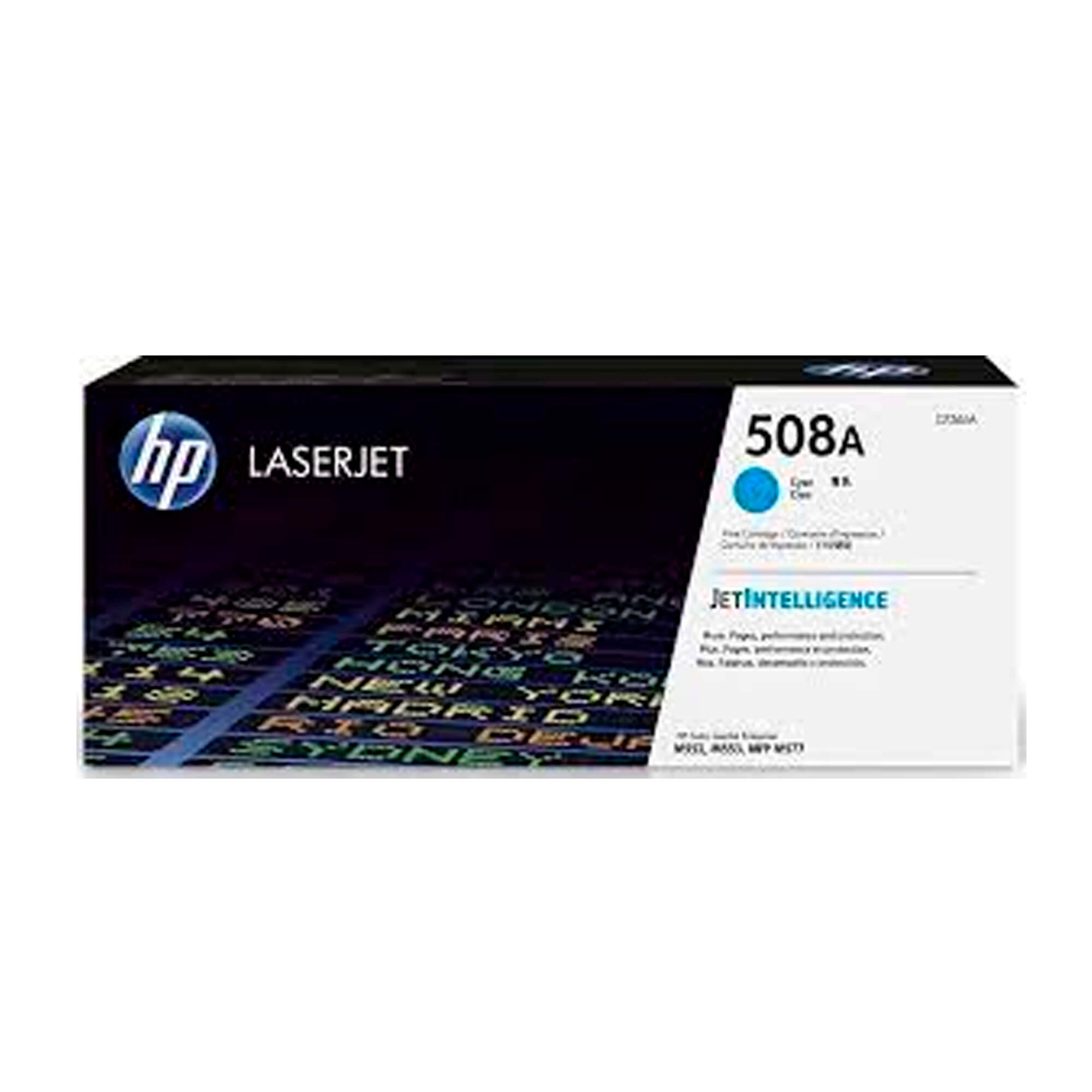 Toner HP CF361A 508A LaserJet M553 Cyan 5.000 Paginas.