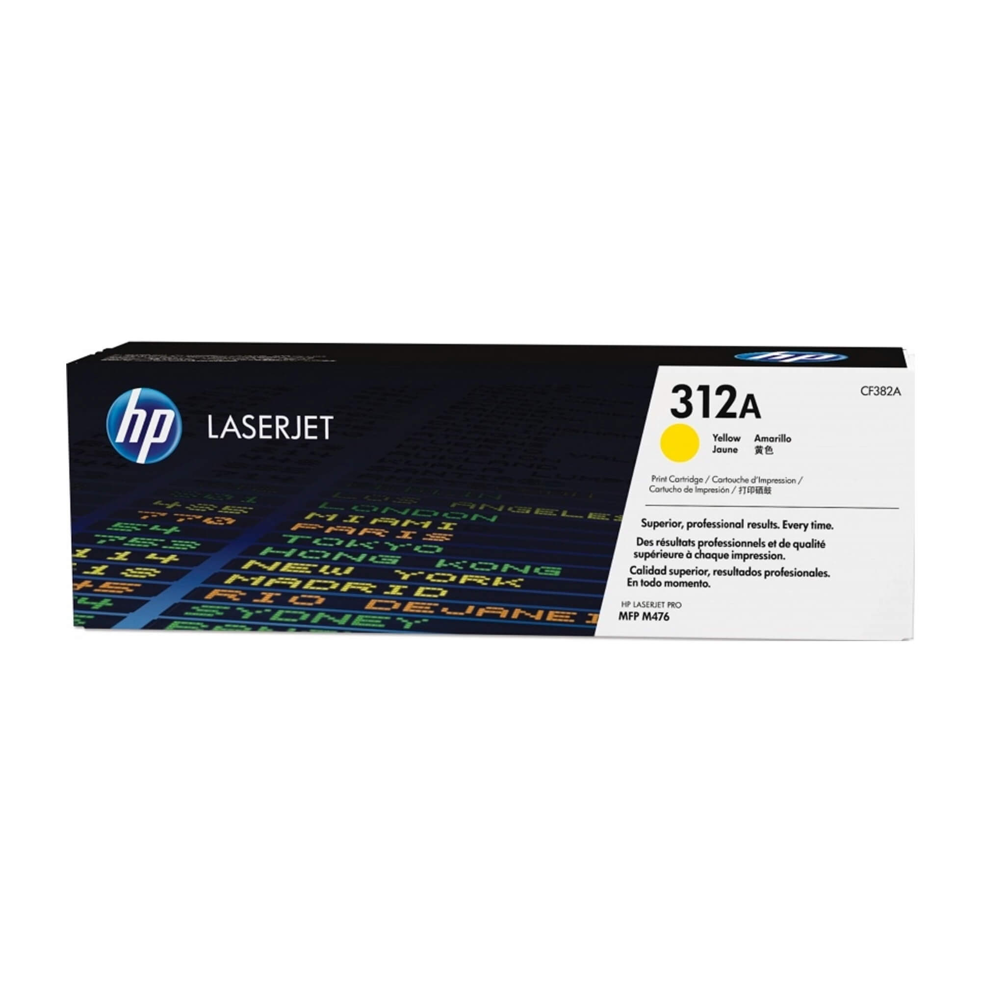 Toner HP CF382A 312A LaserJet M476 Yellow 2.700 Paginas.