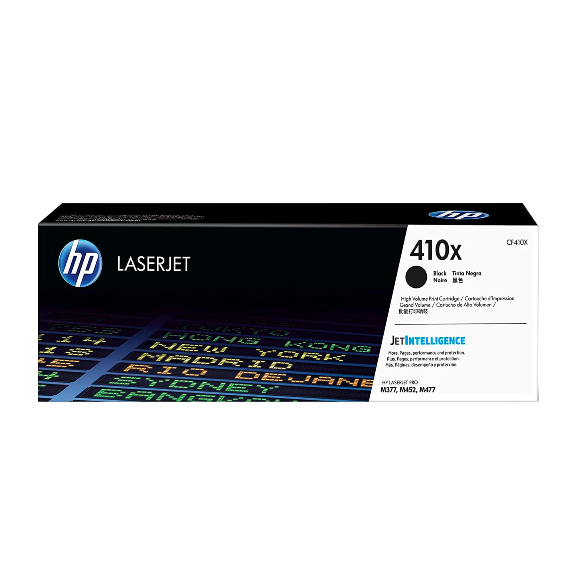Toner HP CF410X 410X  LaserJet M477 Negro 6.500 Paginas.