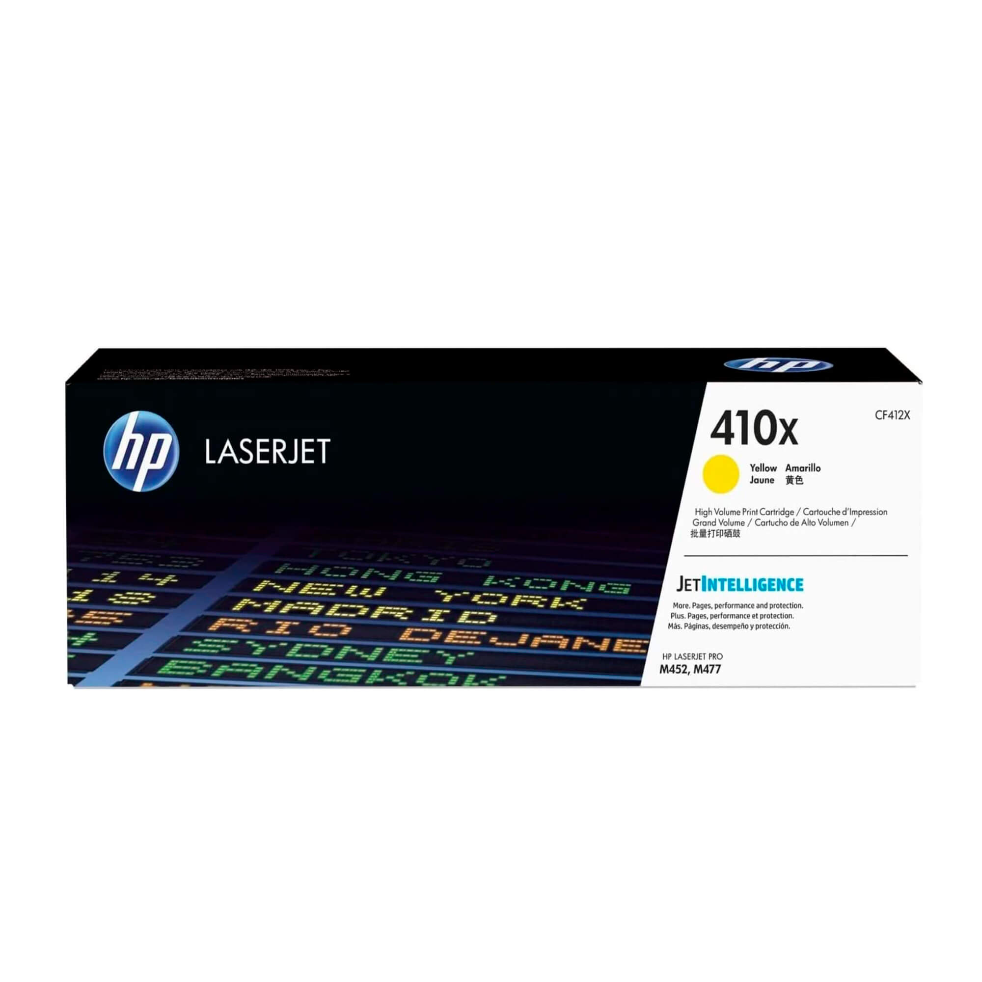 Toner HP CF412X 410X LaserJet M477 Yellow 5.000 Paginas.