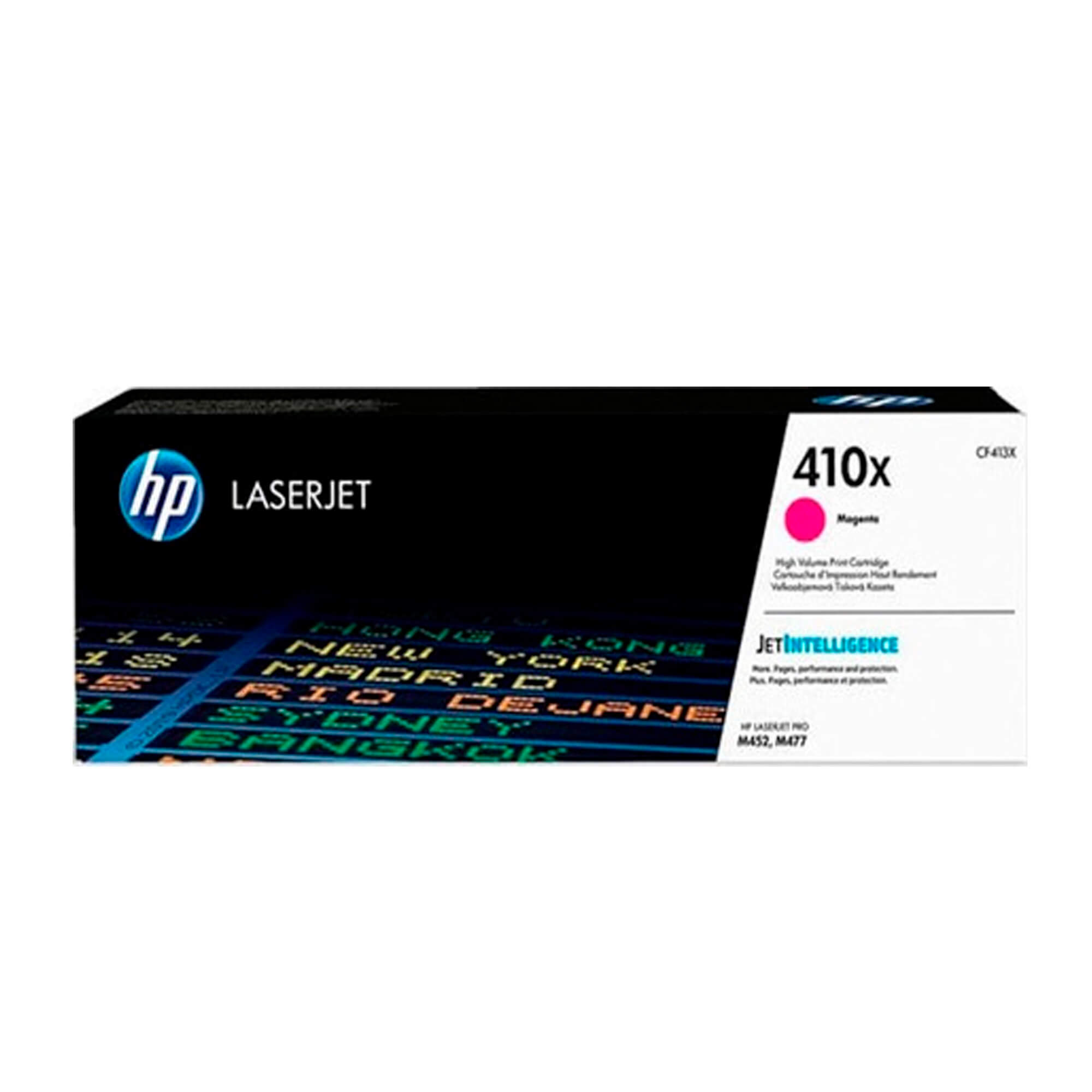 Toner HP CF413X 410X LaserJet M477 Magenta 5.000 Paginas.