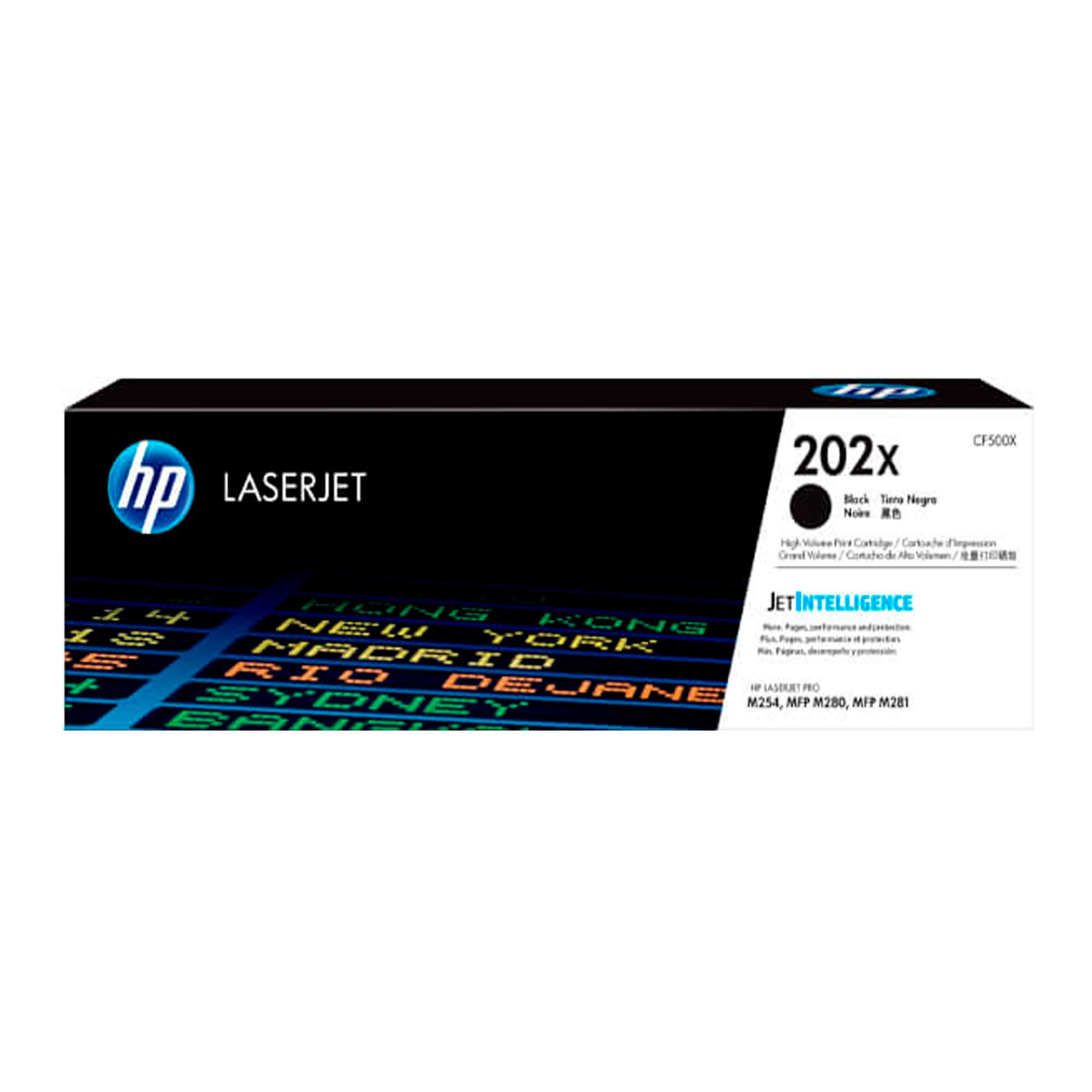Toner HP CF500X 202X LaserJet Pro M254 Negro 3.200 Paginas