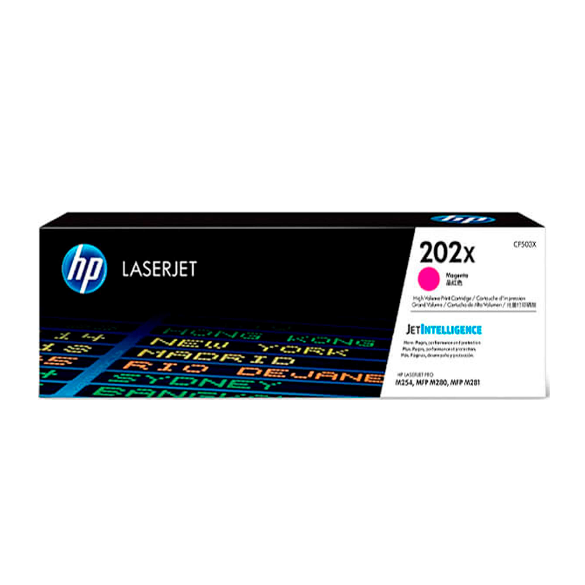 Toner HP CF503X 202X LaserJet Pro M254 Magenta 2.500 Paginas.
