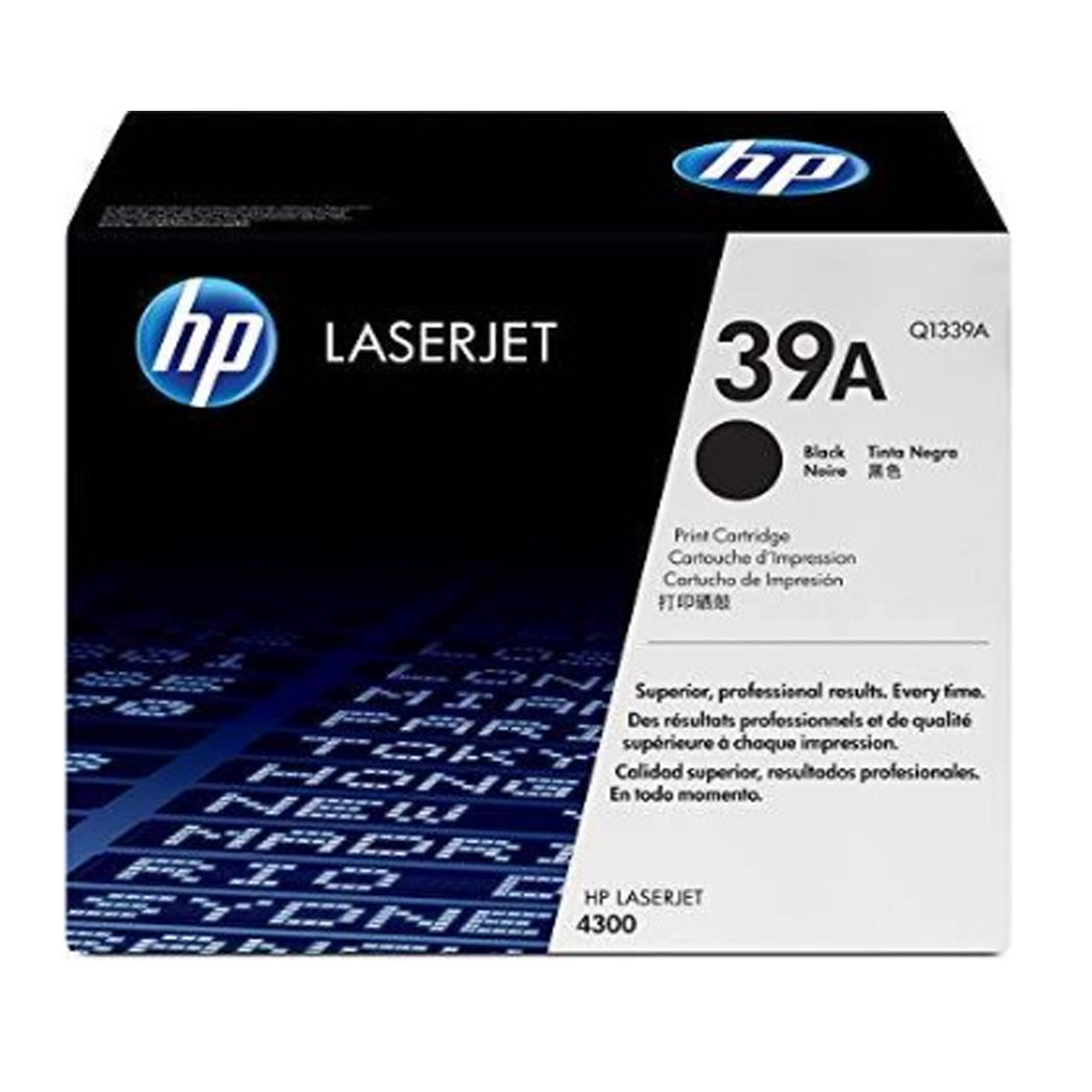 Toner HP Q1339A 39A LaserJet 4300 Negro 18.000 Paginas.