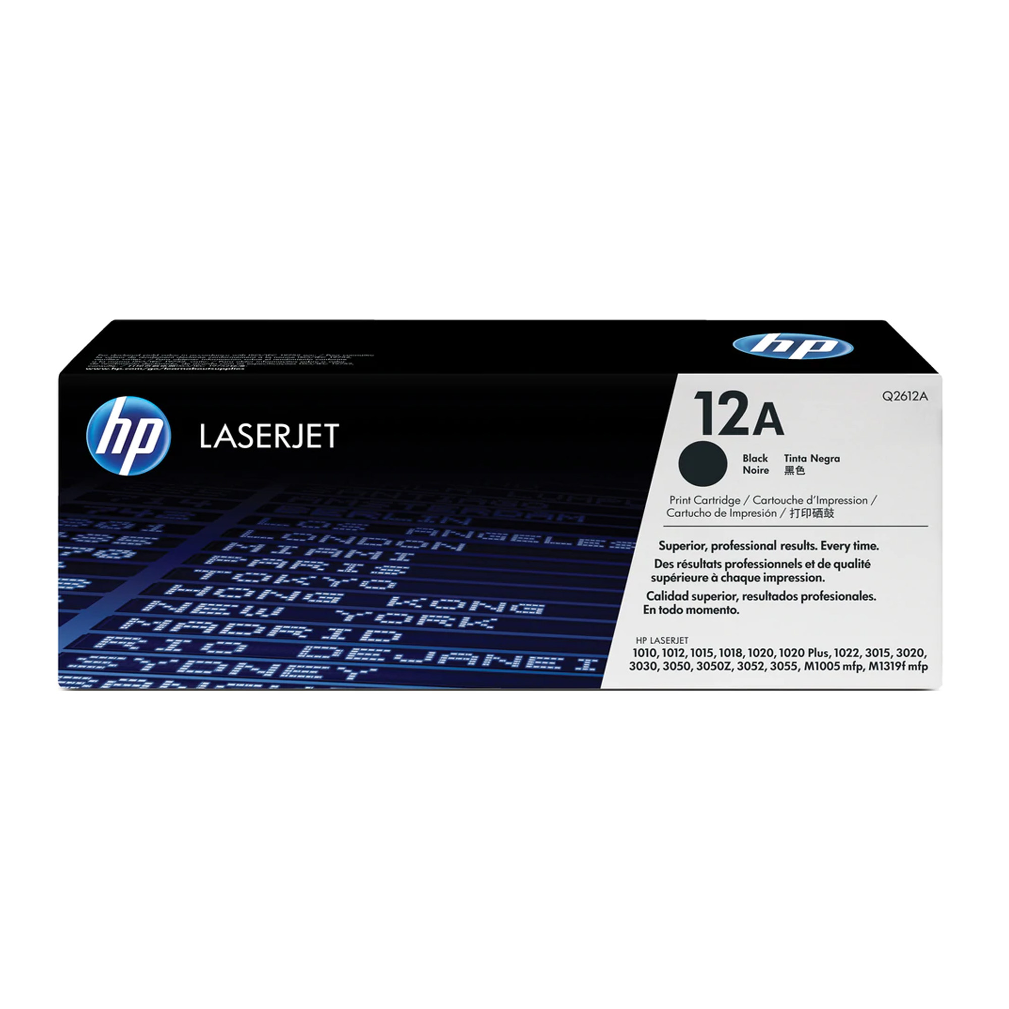 Toner HP Q2612A 12A LaserJet 1020 Negro 2.000 Paginas.