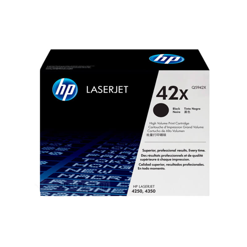 Toner HP Q5942X 42X LaserJet 4240 Negro 20.000 Paginas.